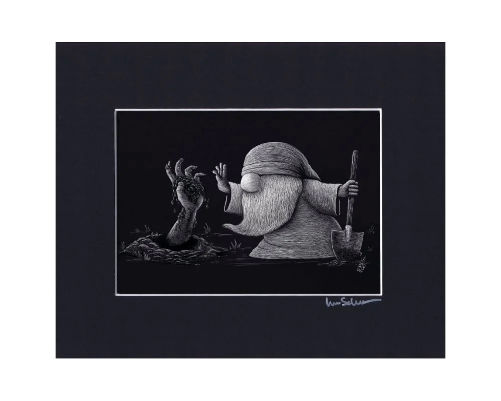 High Five - Matted Print