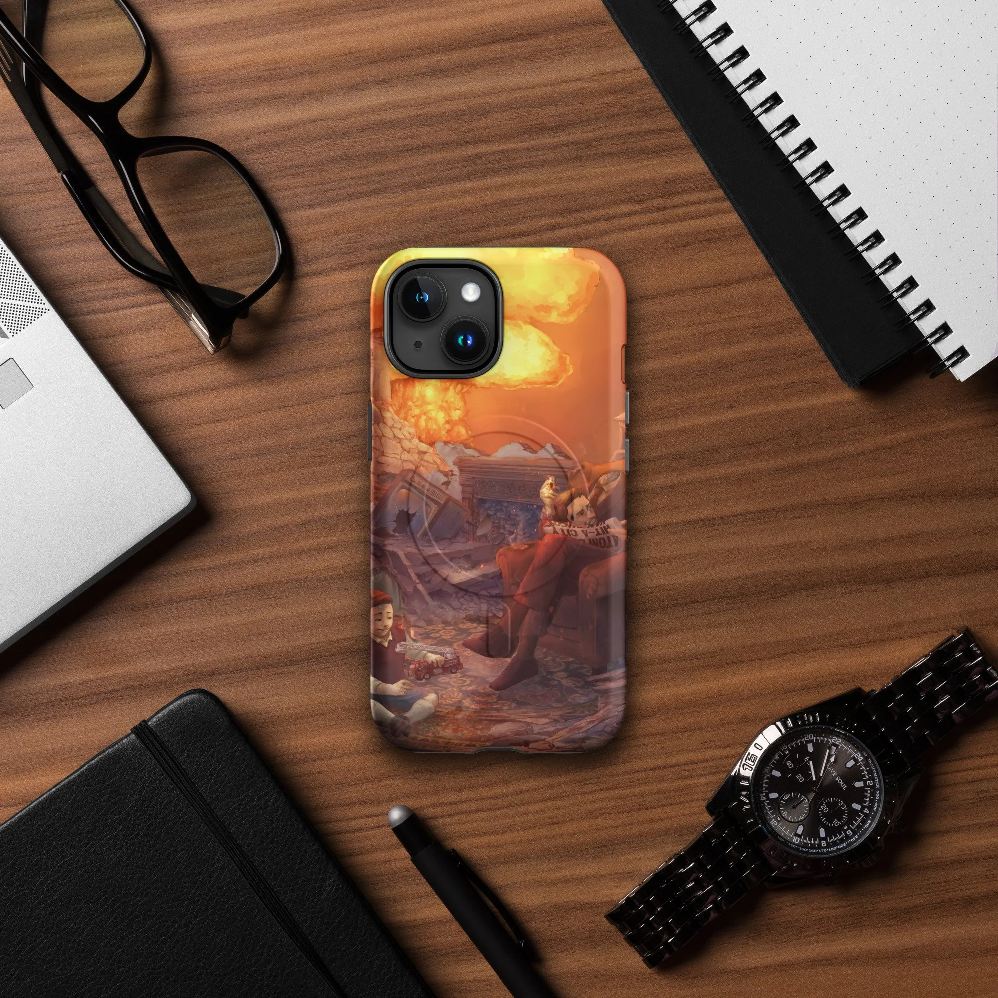 Crashdeath "Human Race" MagSafe® tough case for iPhone®