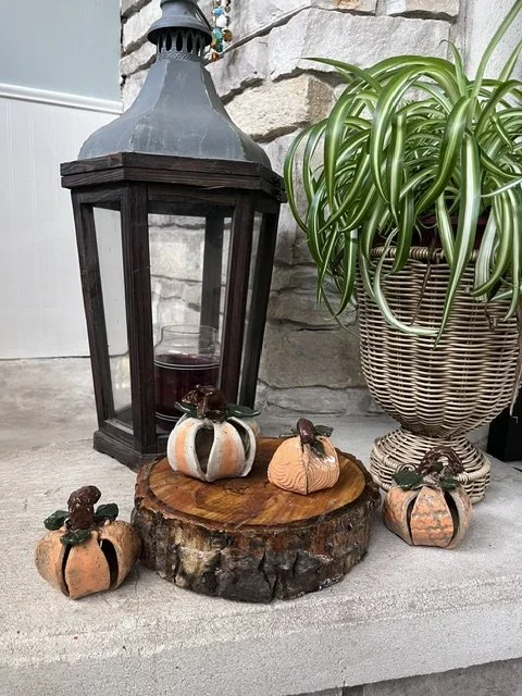 Handbuild Pumpkins