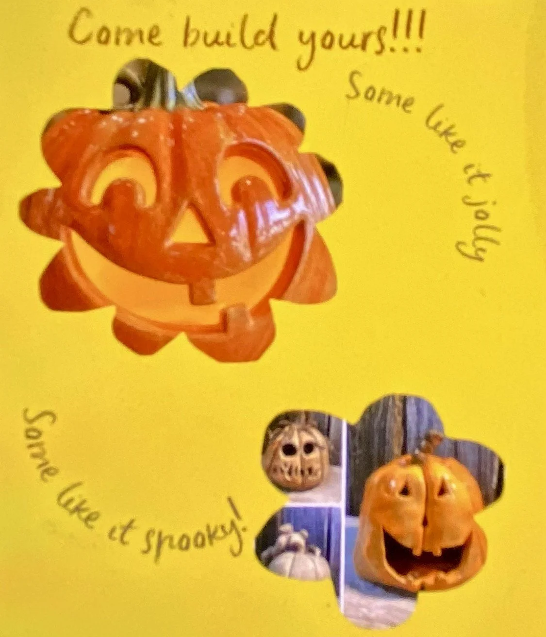 Halloween Jack O Latern Workshop - hand building class