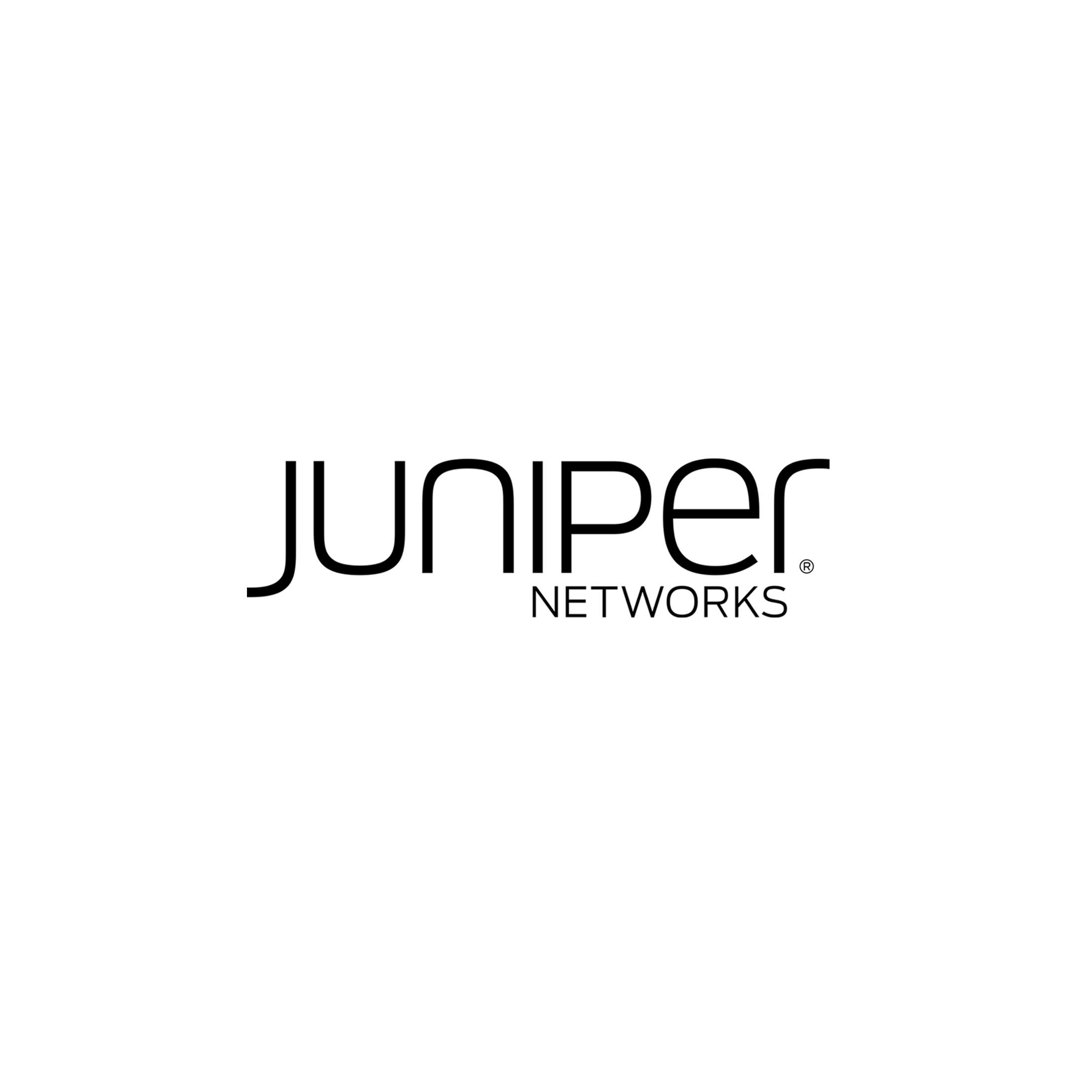 Juniper Networks logo in black text on a white background.