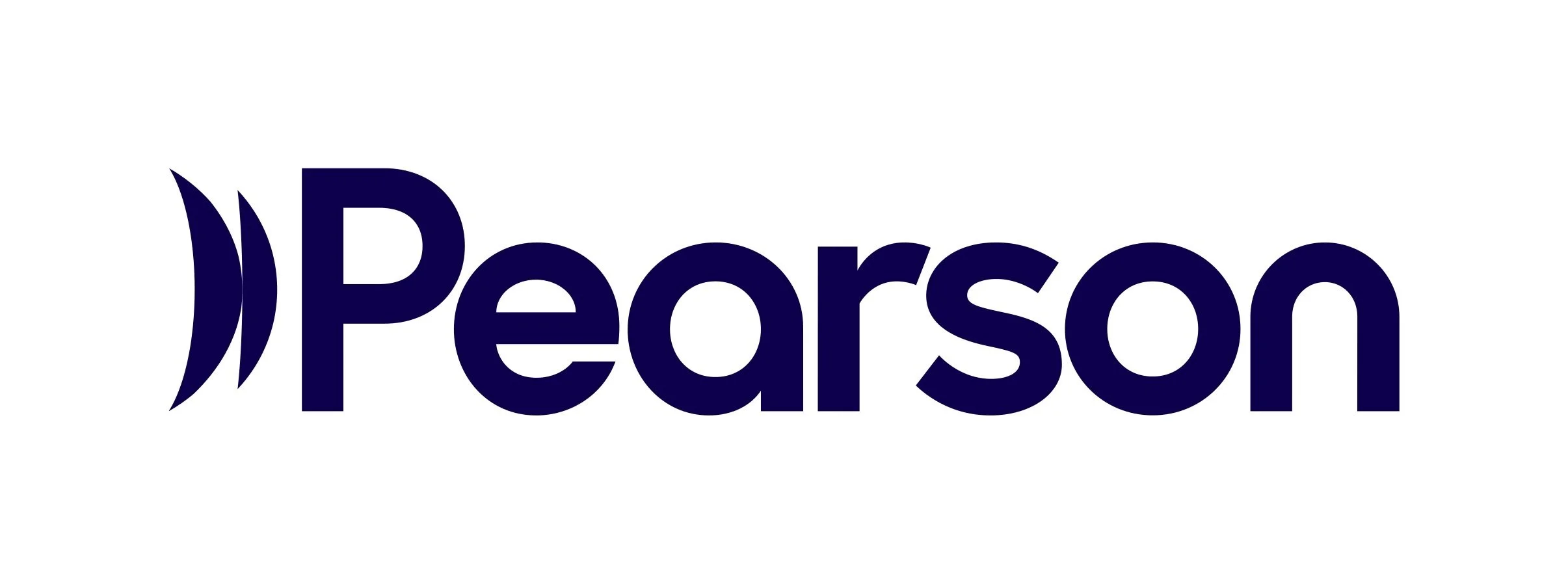 The logo of Pearson, a blue text with a stylized wave symbol to the left.