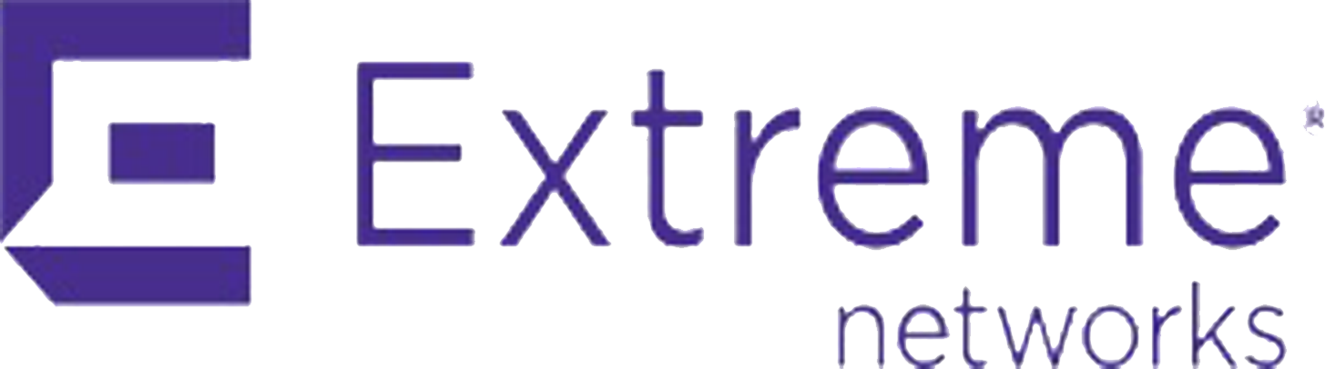 Logo with the word 'Extreme' in purple over a stylized purple arrow, and the word 'networks' in purple below.