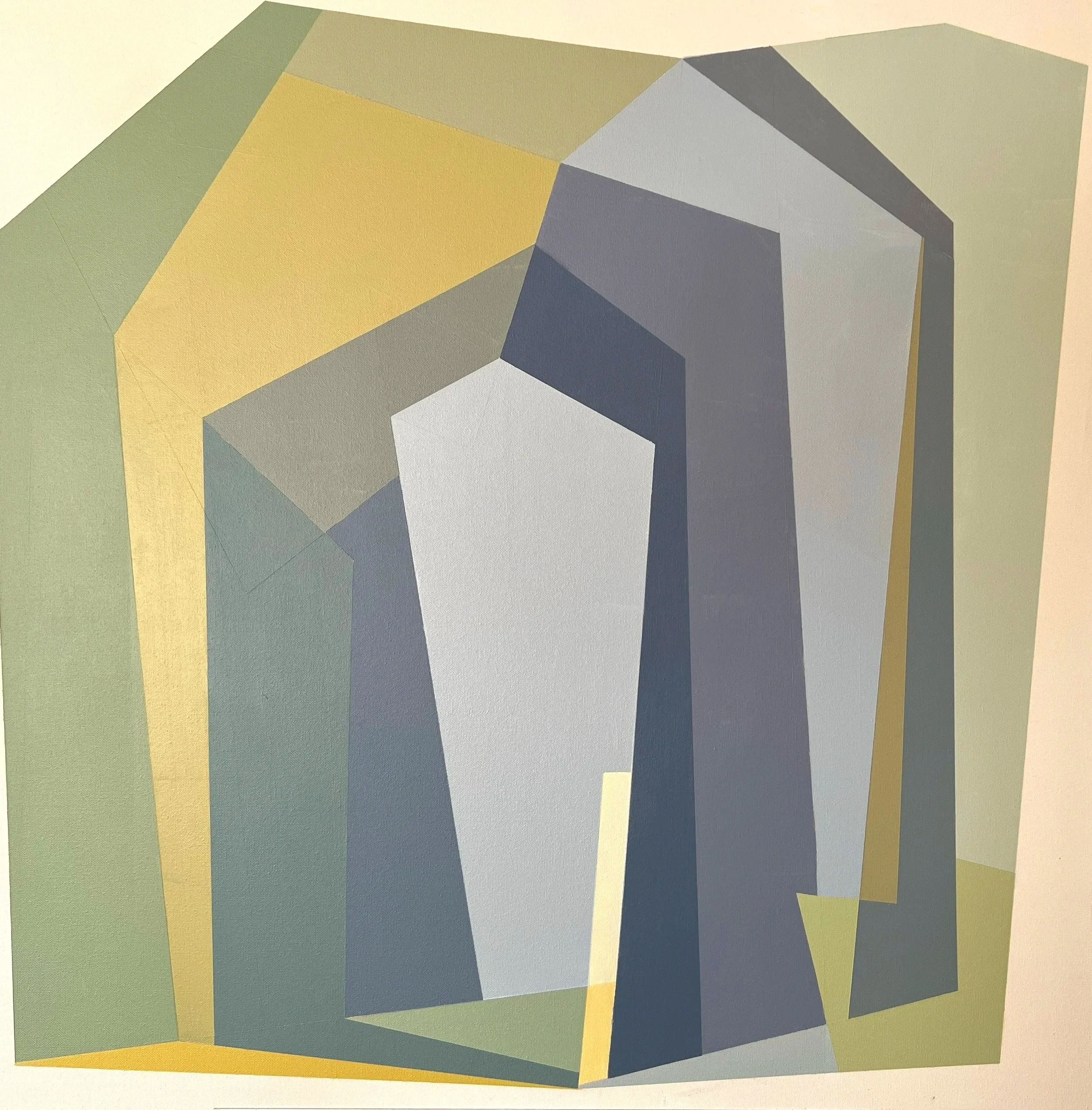 Series I. Acrylic on canvas 36 x 36 in. 2022