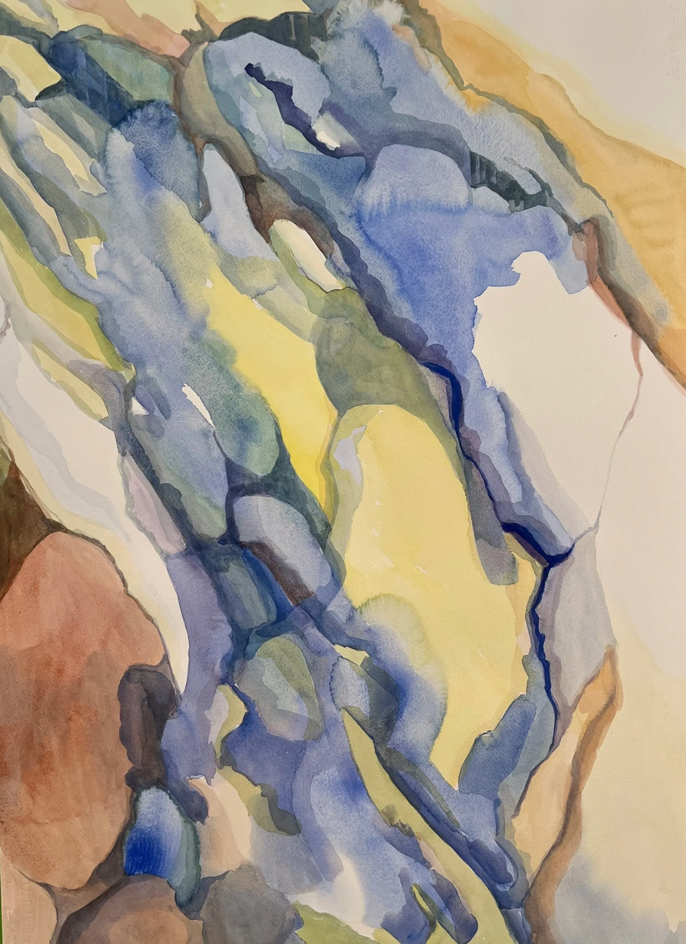 Series II. Watercolor on paper 22 x 30 in. 2026