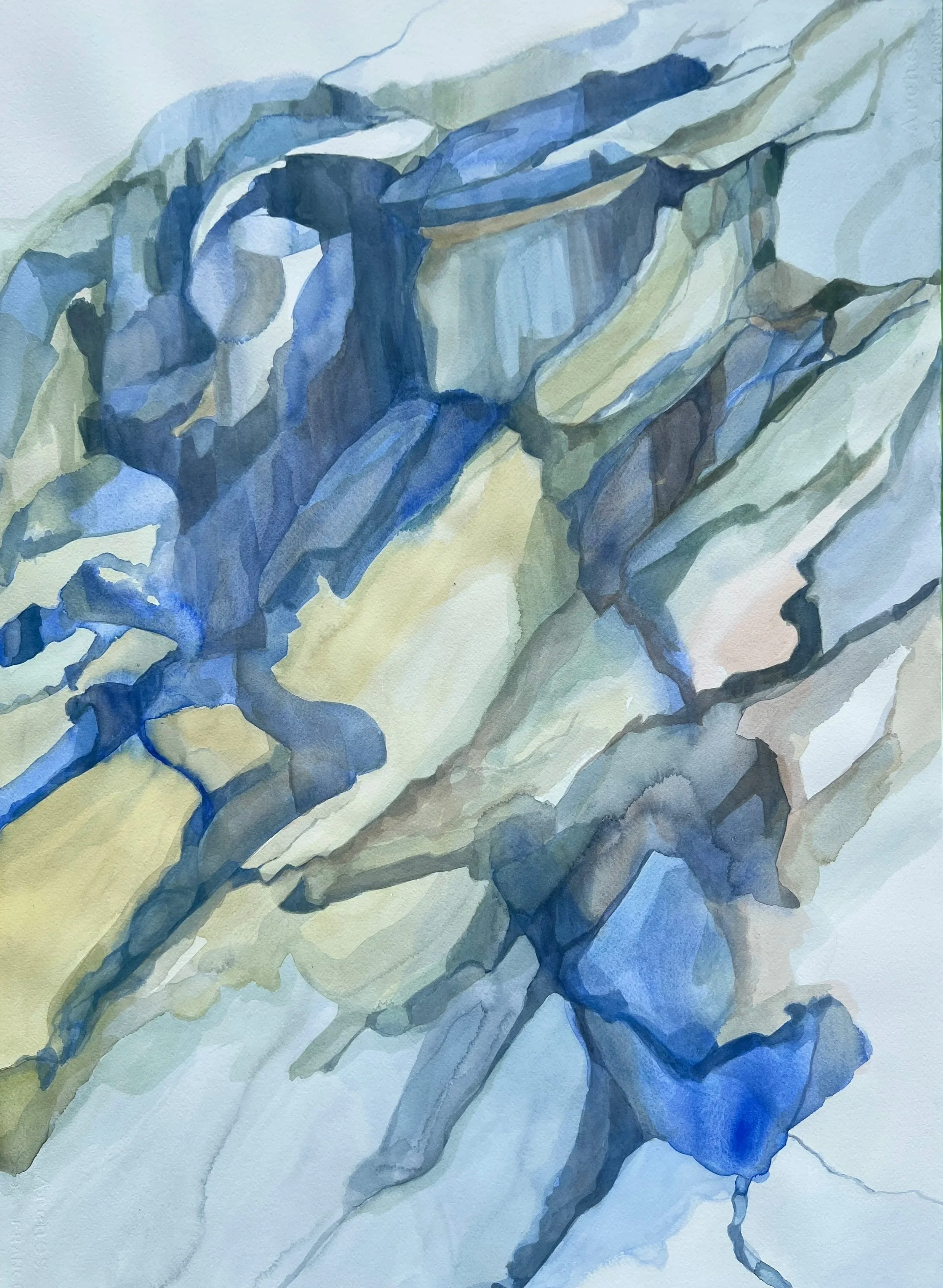 Series II. Watercolor on paper 22 x 30 in. 2026