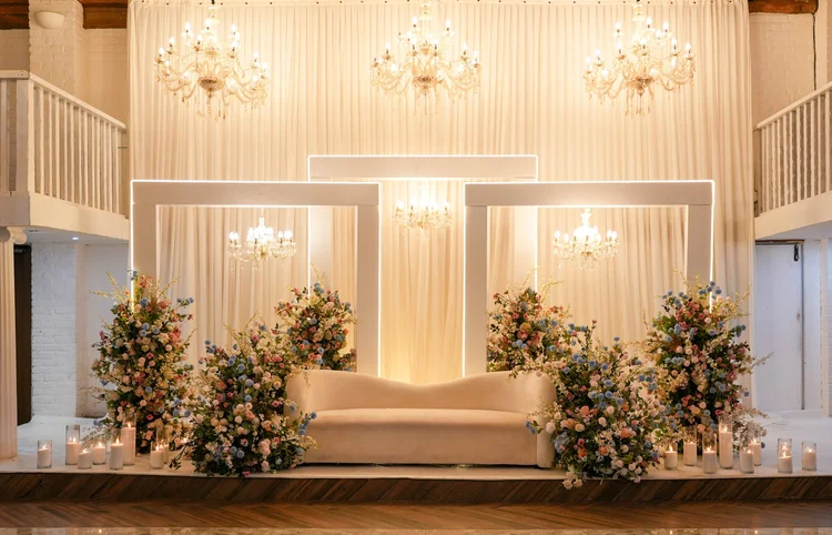 Wedding styling at The Courtyard