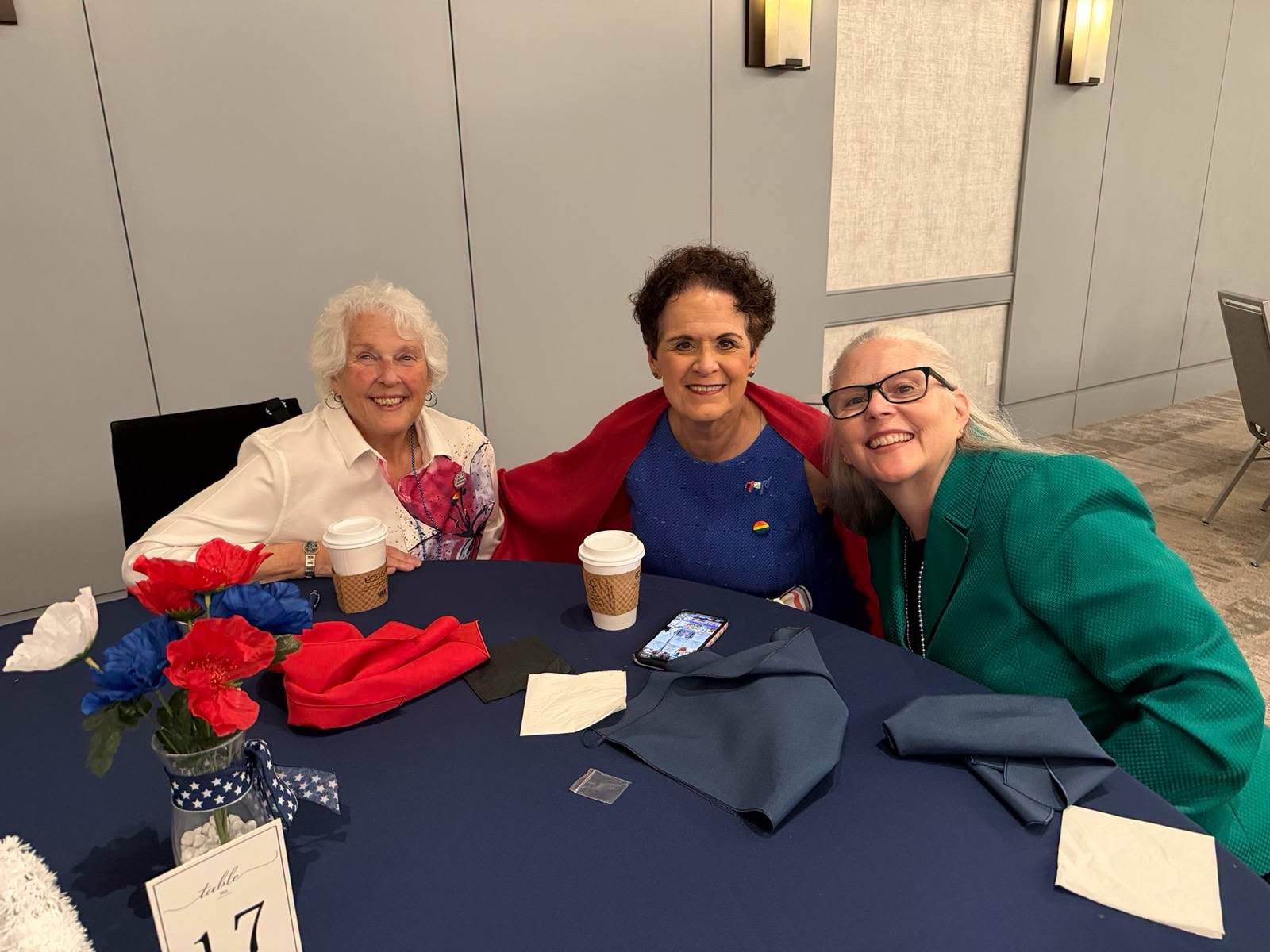 Your Rockaway Township Democrats were well-represented at the Morris County Democratic Committee's "America 250" celebration