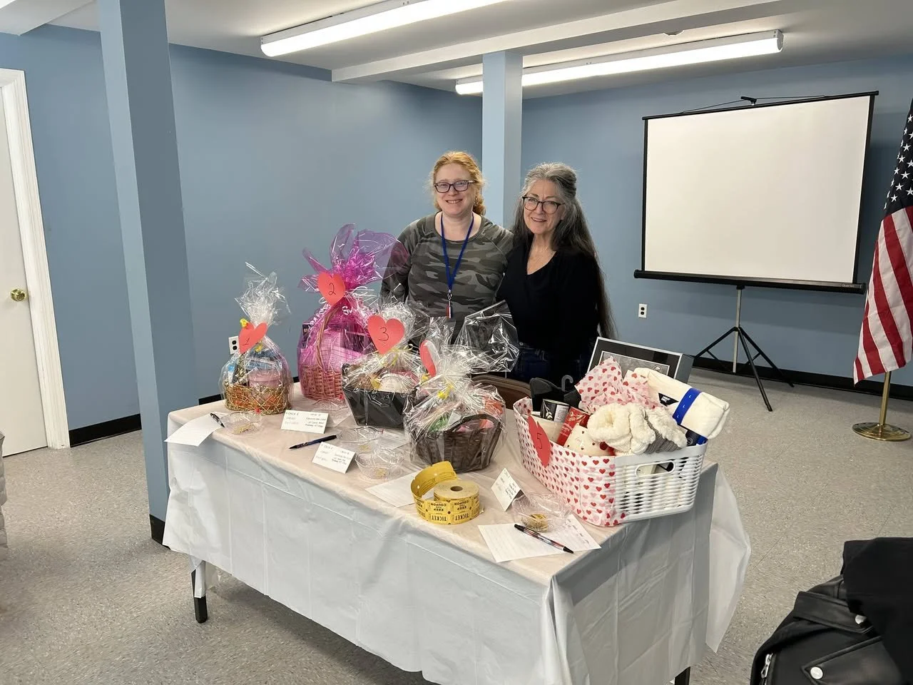 Photo of the Rockaway Township Democratic Committee Food Drive in 2025