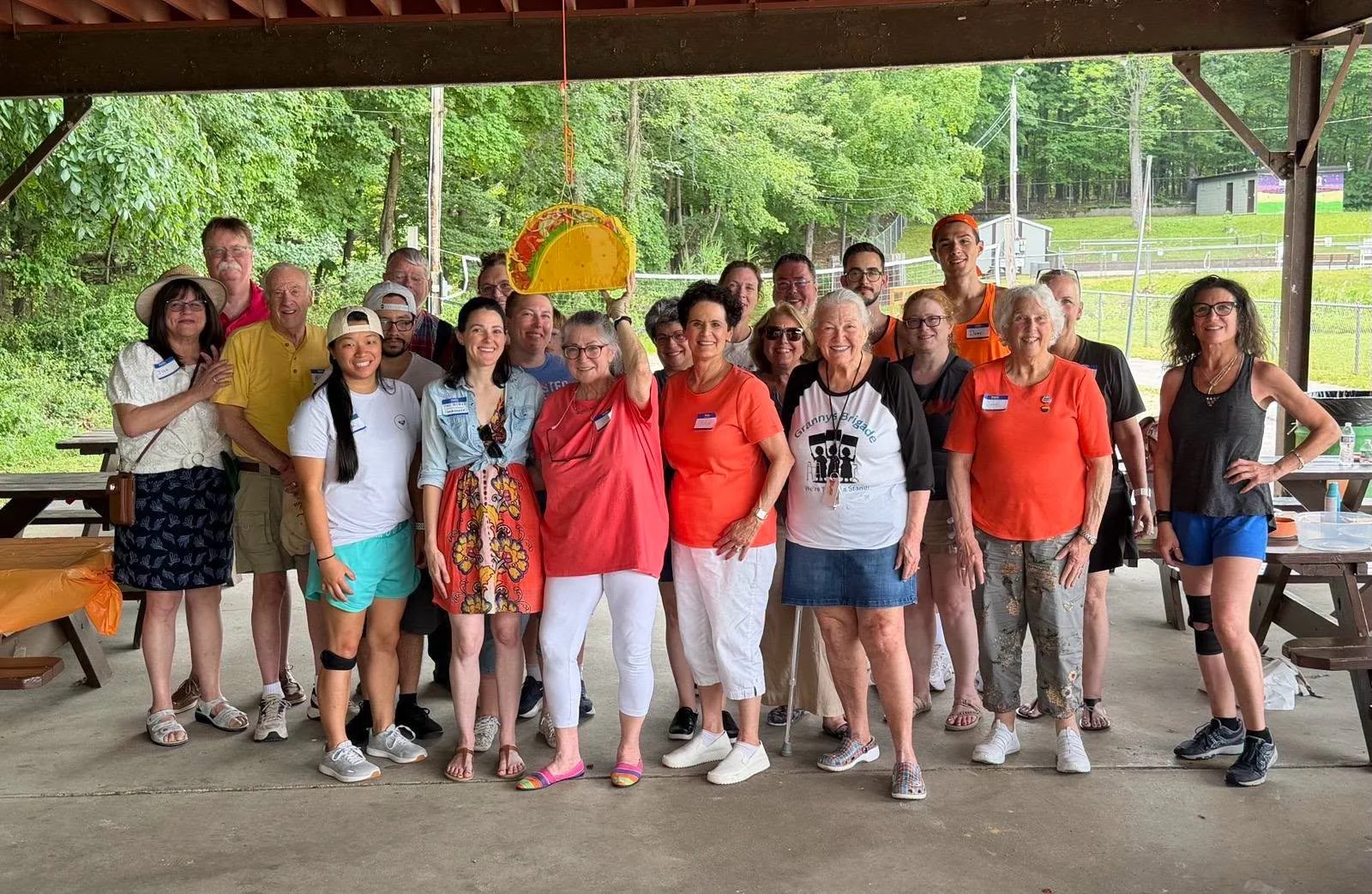 Here's some more pictures from our Anti-Birthday Party and Supply Drive for families of people detained in Delaney Hall. It was a fun day and nice to get together for a good cause. Many thanks also to Chris Russo for joining us! We heard from him and