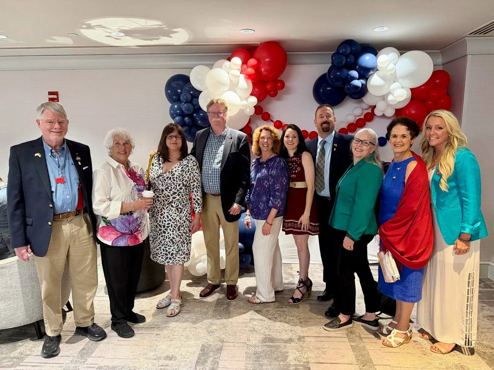 Your Rockaway Township Democrats were well-represented at the Morris County Democratic Committee's "America 250" celebration