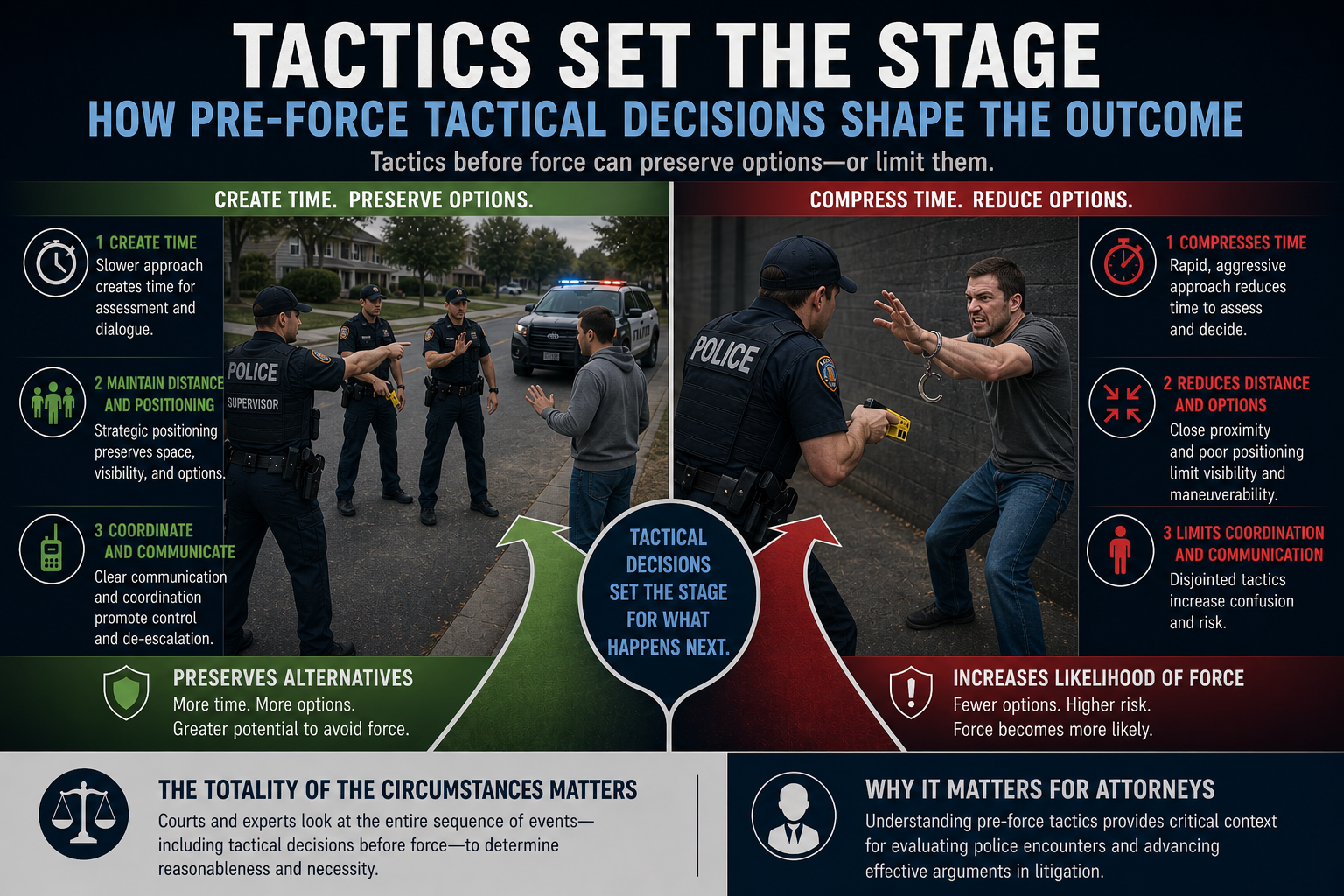Tactics Set the Stage