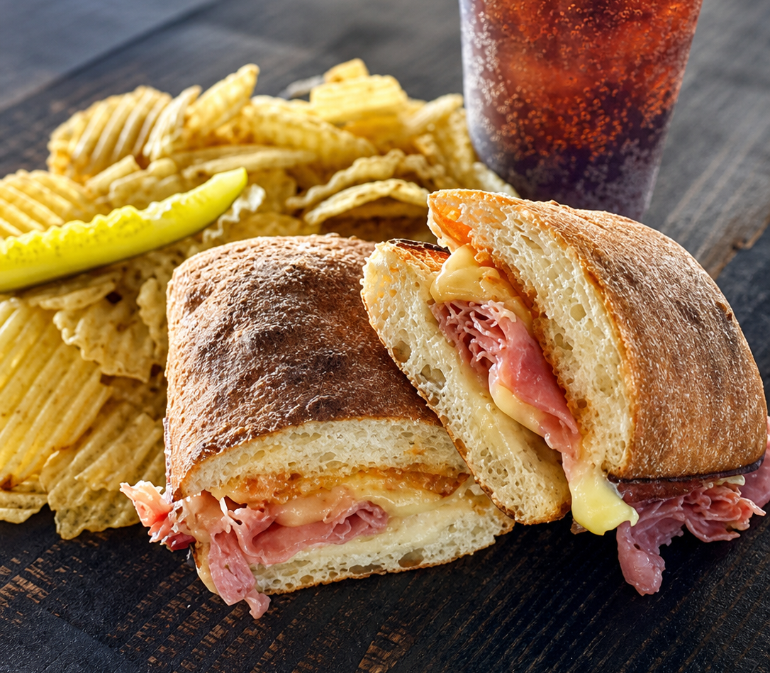 Sandwich Chips and Soda from Sam's in Chestertown