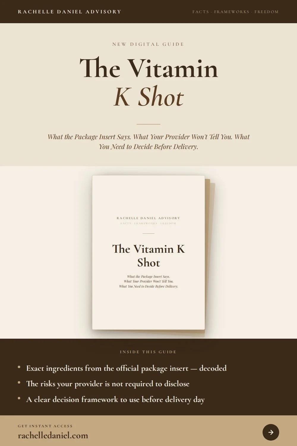 The Newborn Vitamin K Shot
