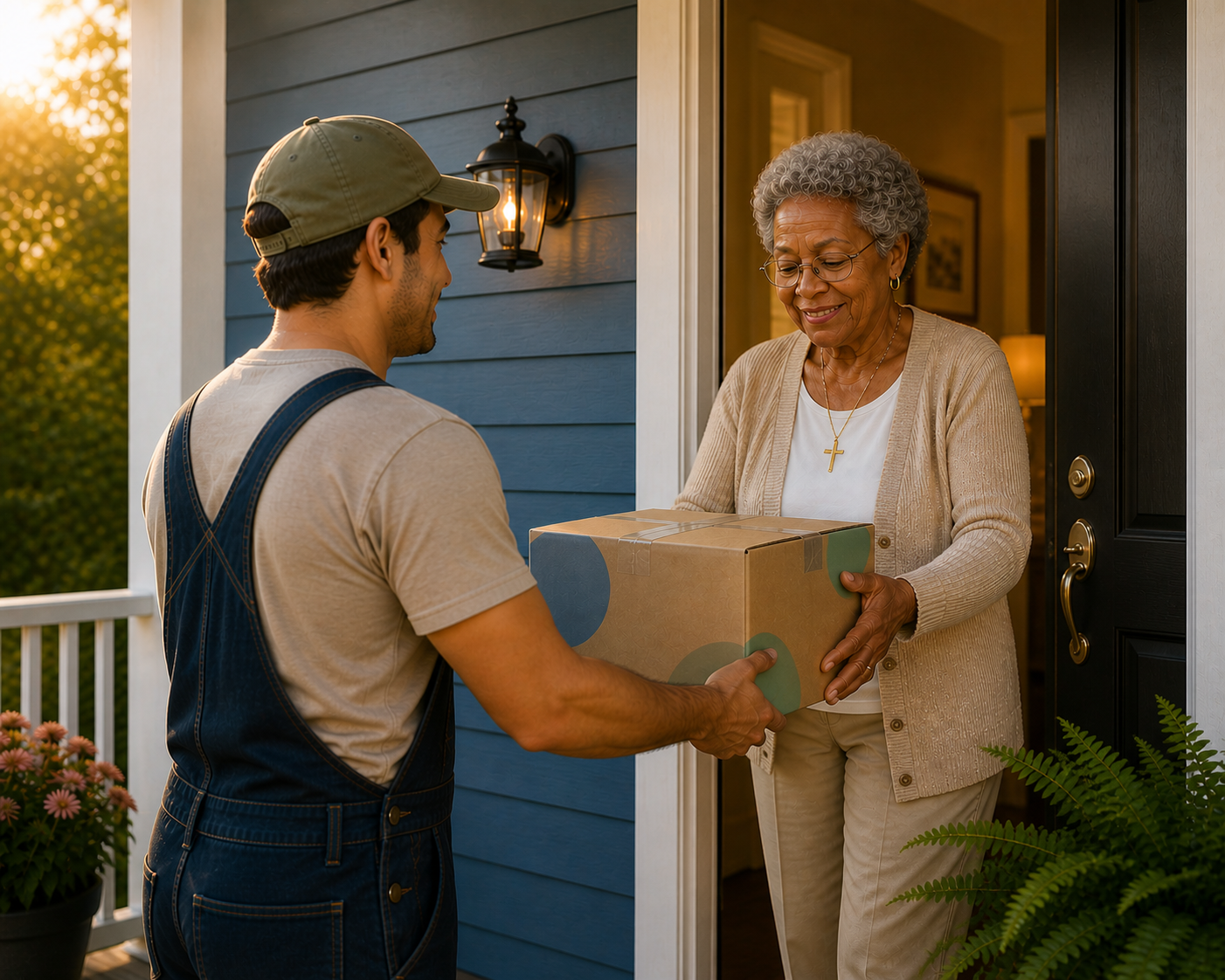 Our secure delivery system is designed to leverage technology while providing convenience.