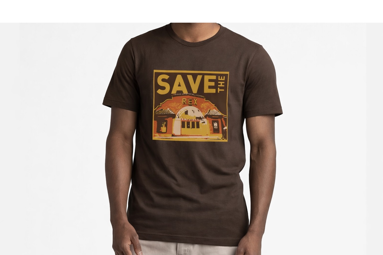 Save the Rex T-Shirt (Brown)