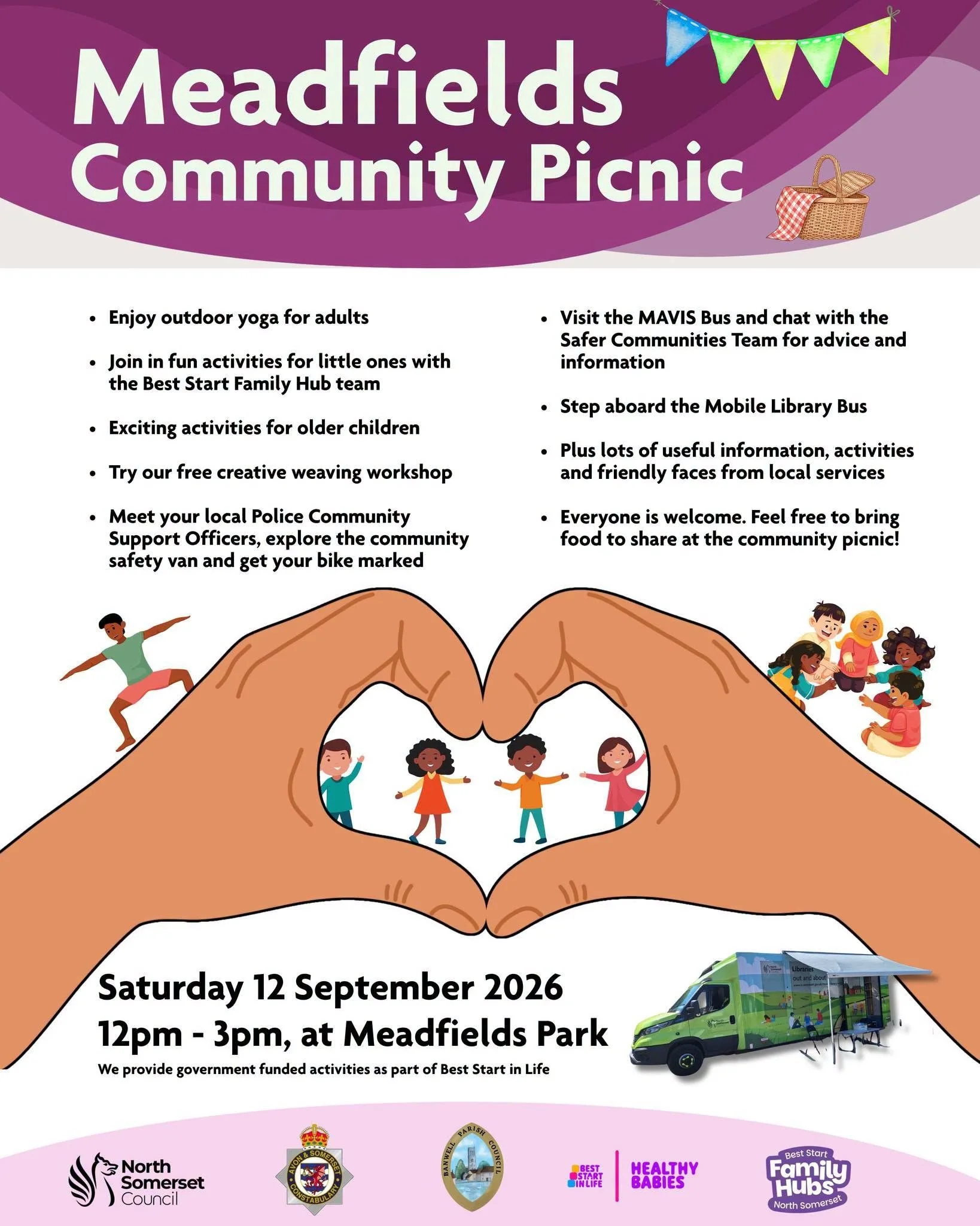Privileged to be invited to lead the outdoor yoga session for the Meadfields Community picnic in a few weeks time!

🗓️ Saturday 12th September 
⏰12-3pm
📍w3w; ///flannel.magazines.unclaimed

Bring your picnics, chairs and yoga mat/towels. Connect wi