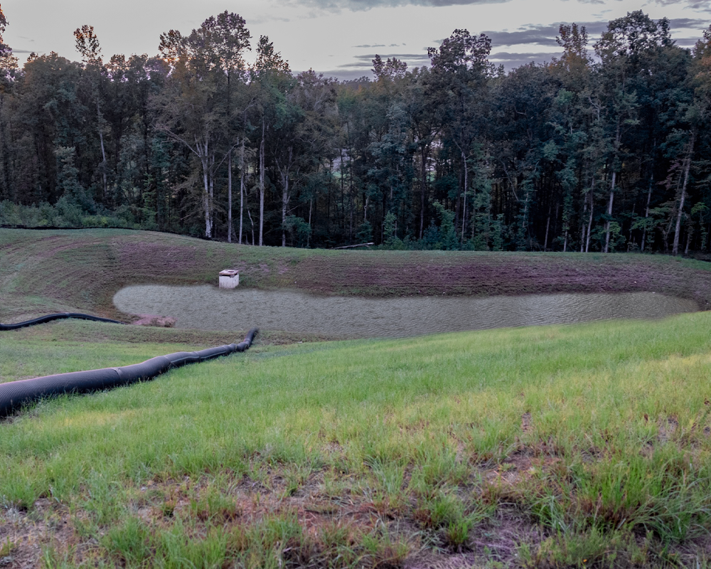 retention pond