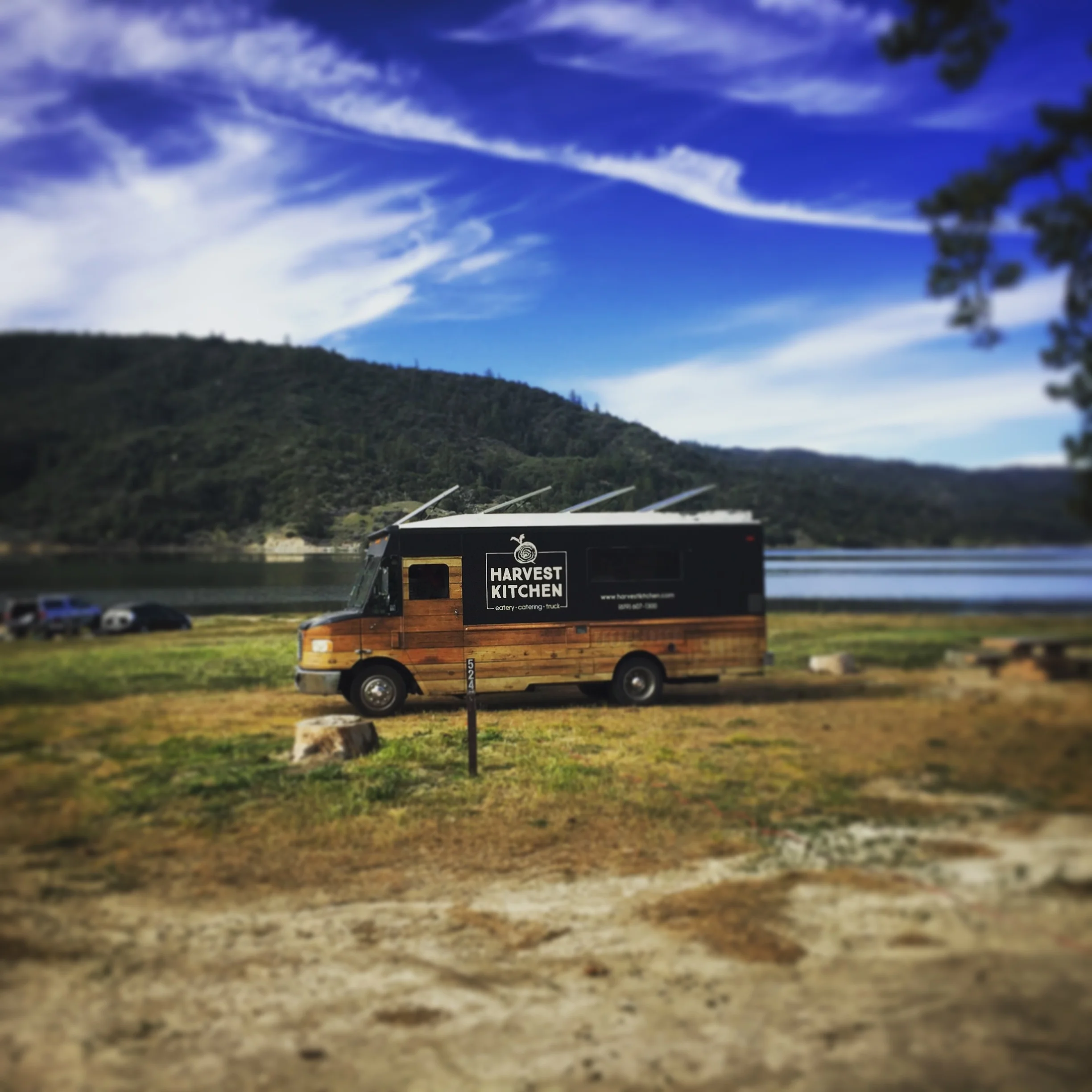 Harvest Kitchen organic food catering truck San Diego, Palm Springs, Joshua Tree, Temecula, Vista, CA