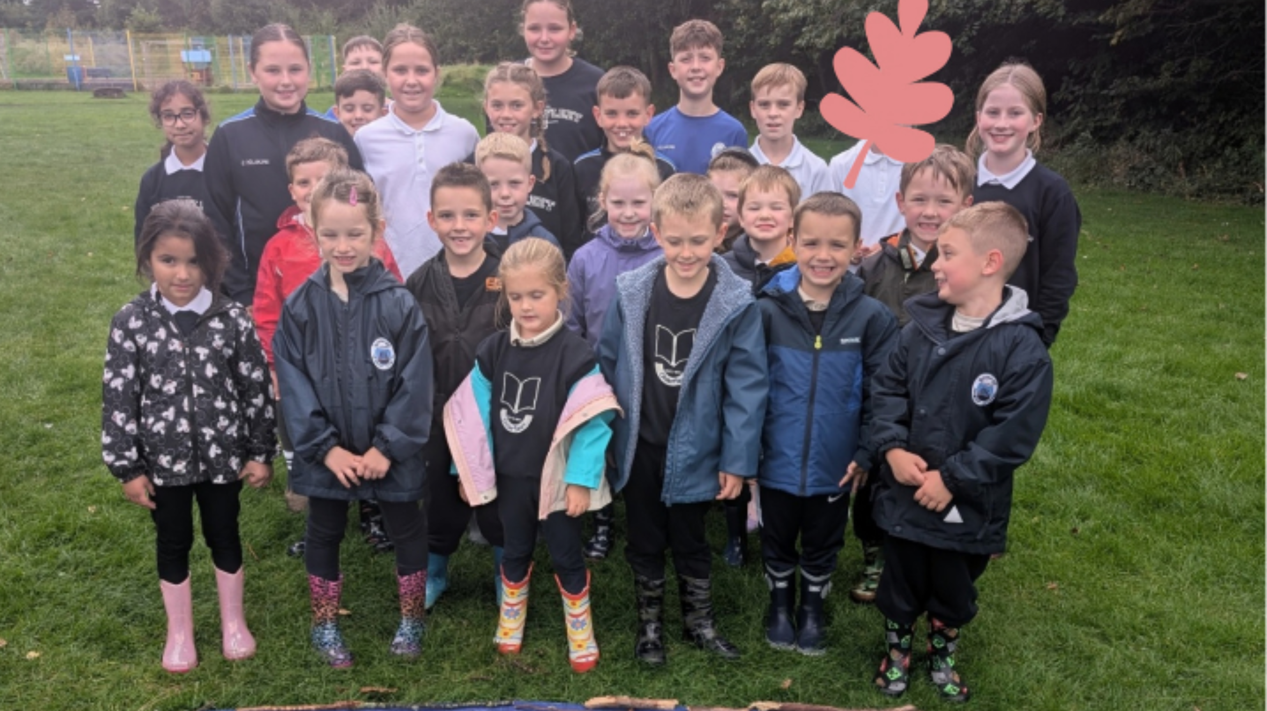 Children at forest school