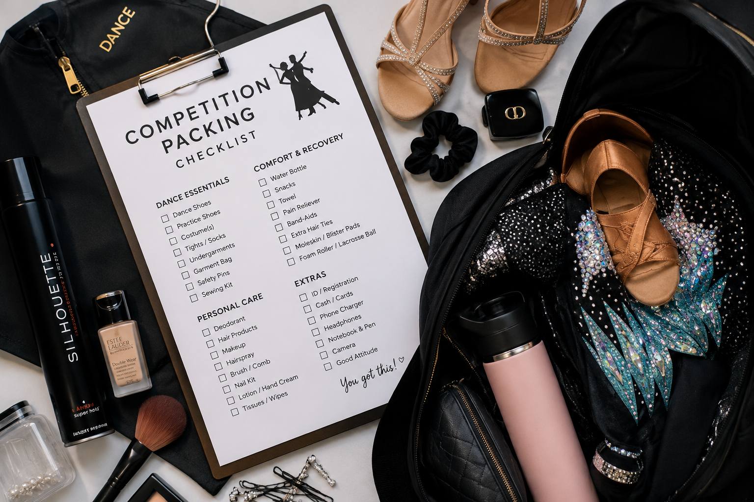 Ballroom Competition Packing List: Everything Every Dancer Needs