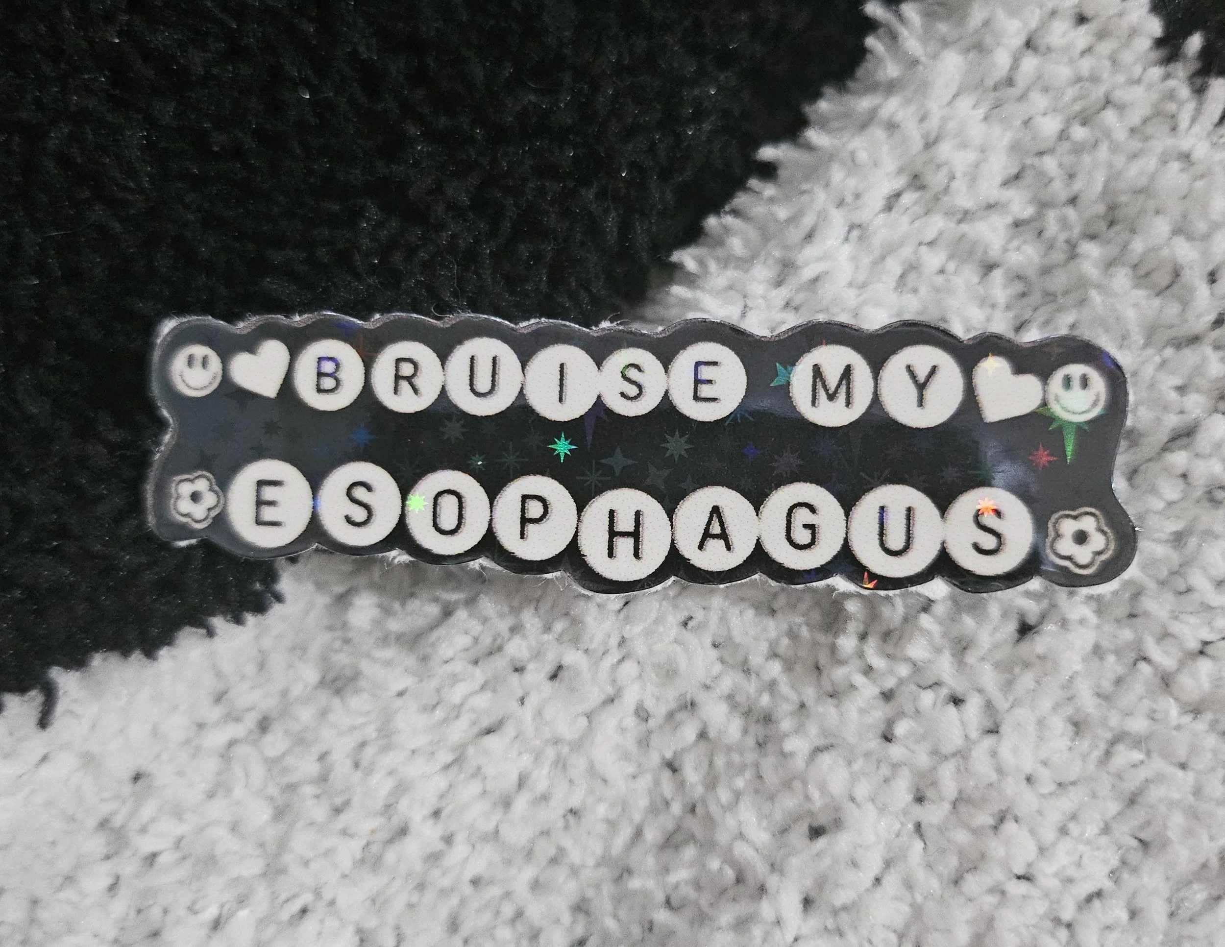 Bruise My Esophagus Sticker