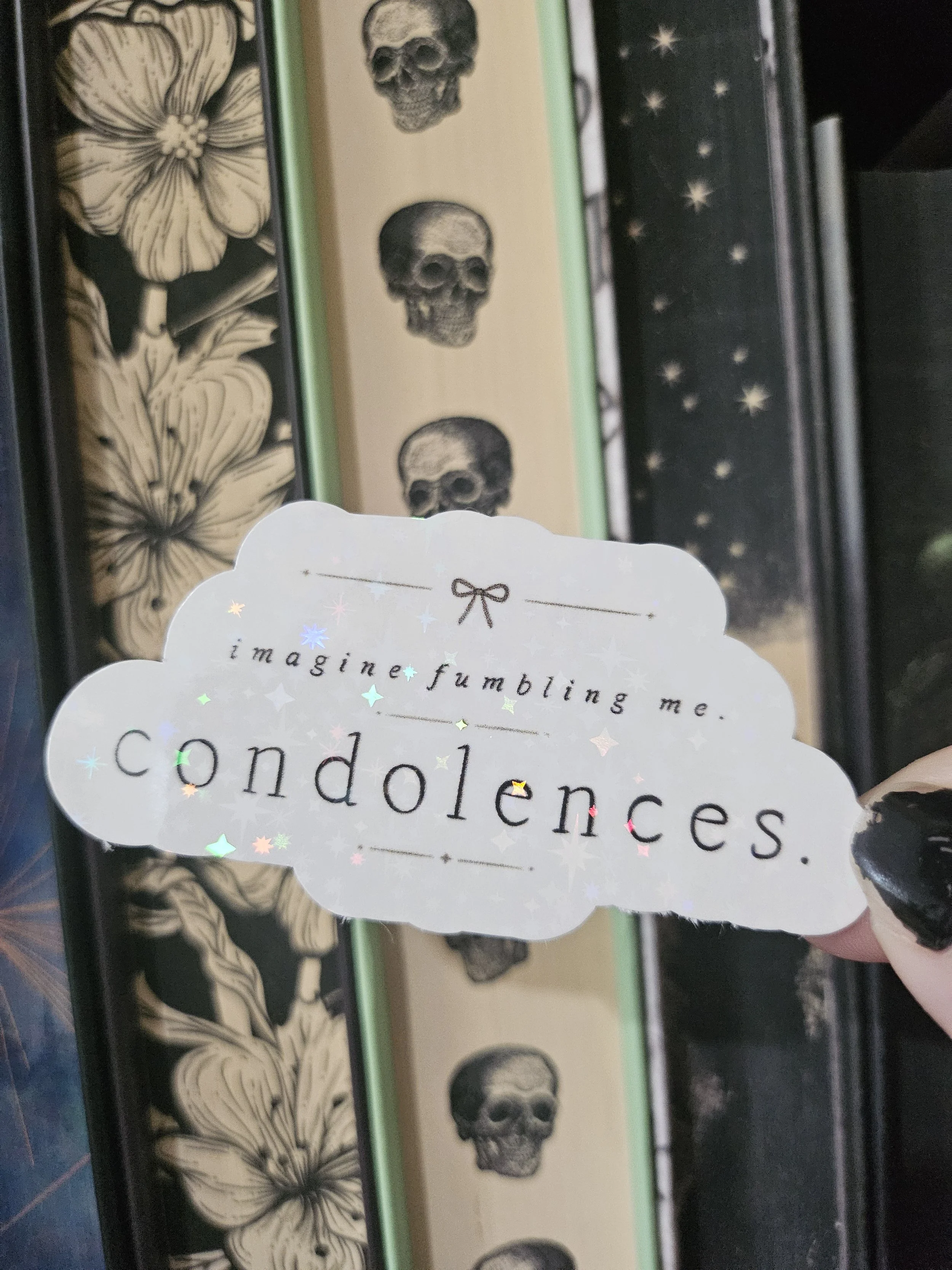 Condolences Sticker