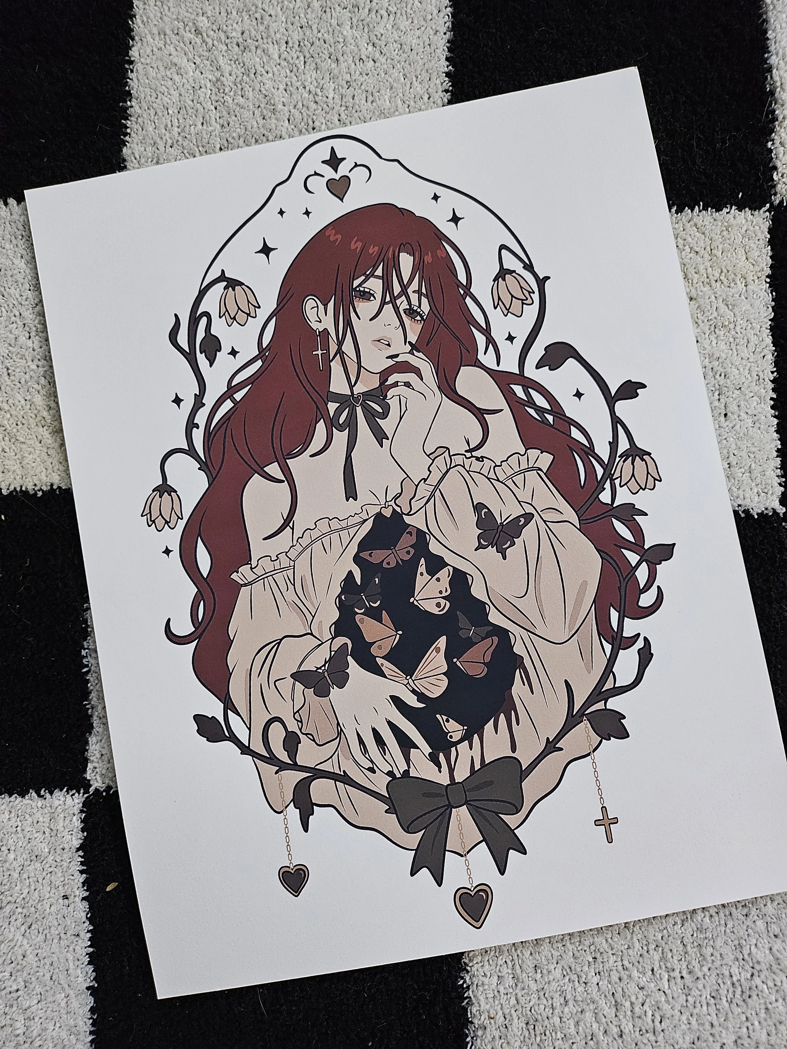 Moths Art Print