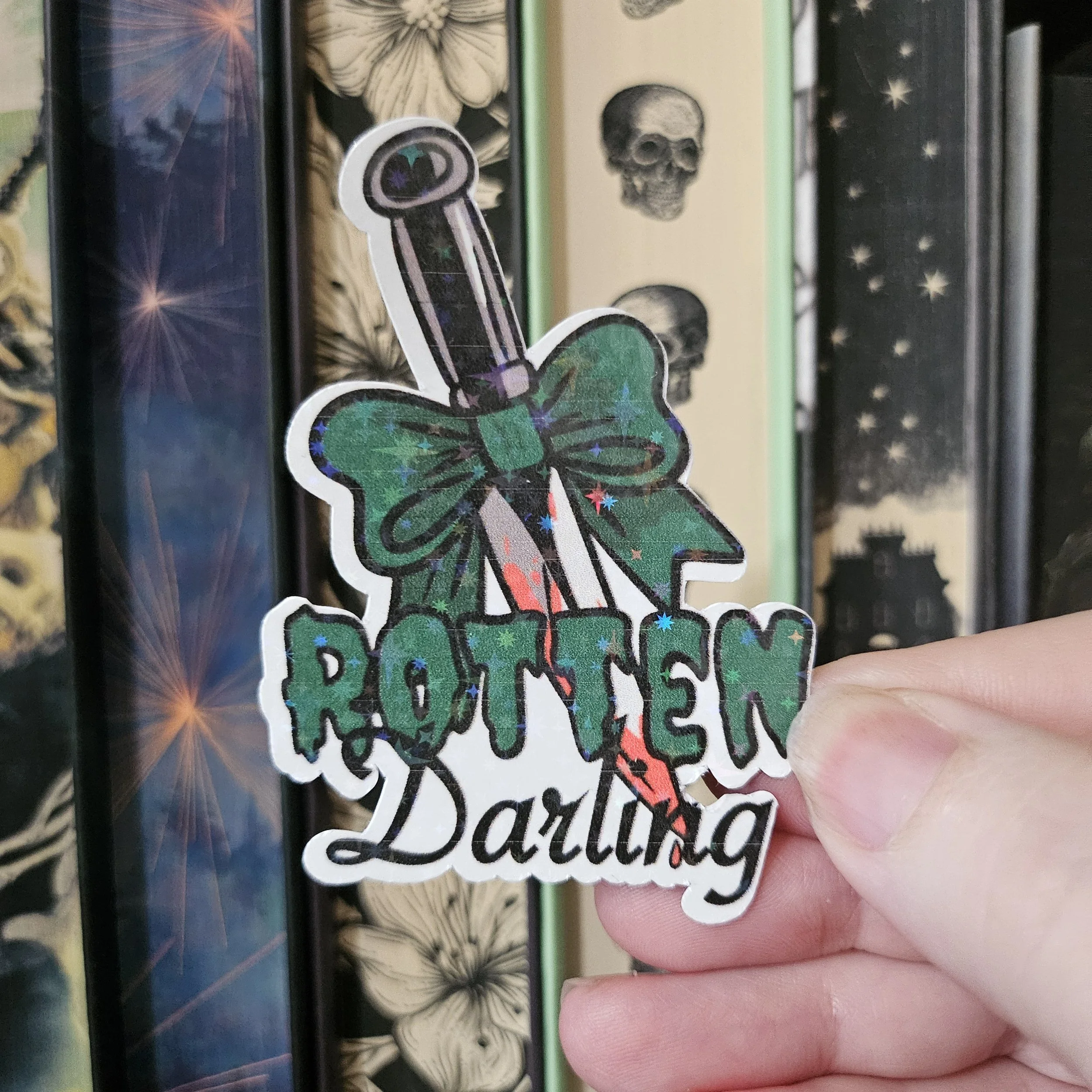 Rotten Darling Logo Sticker