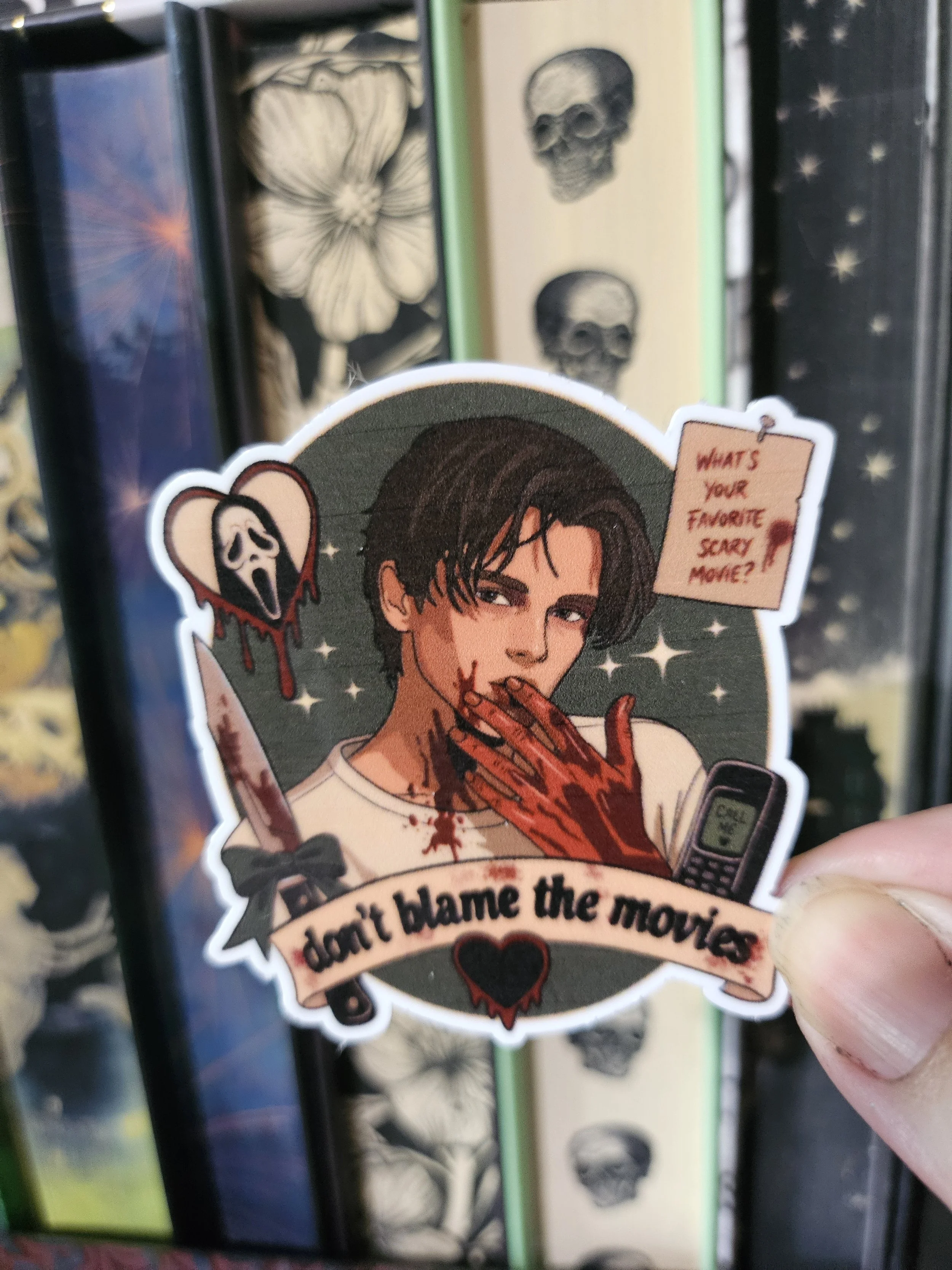 Don't Blame The Movies Sticker