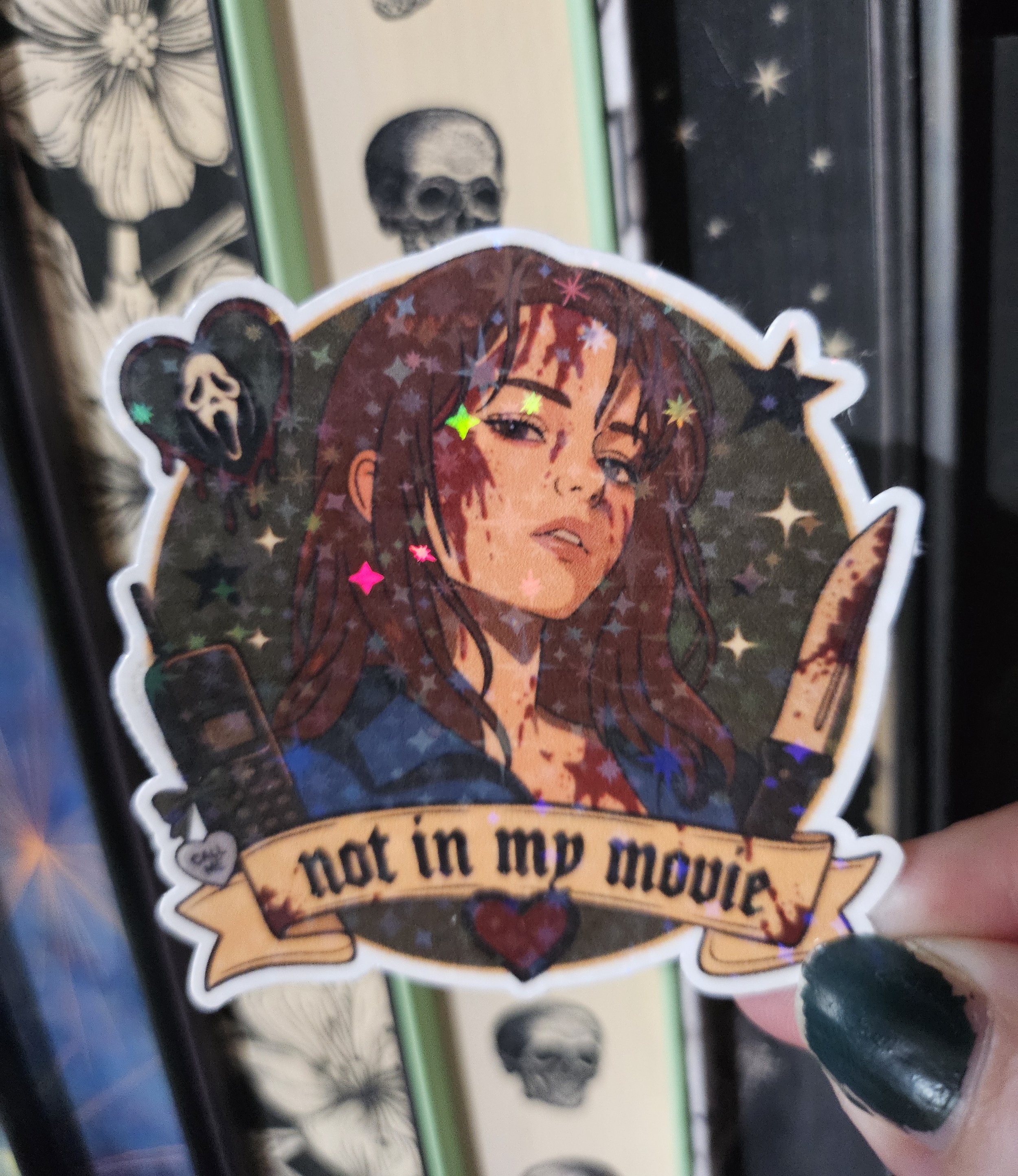 Not In My Movie Sticker