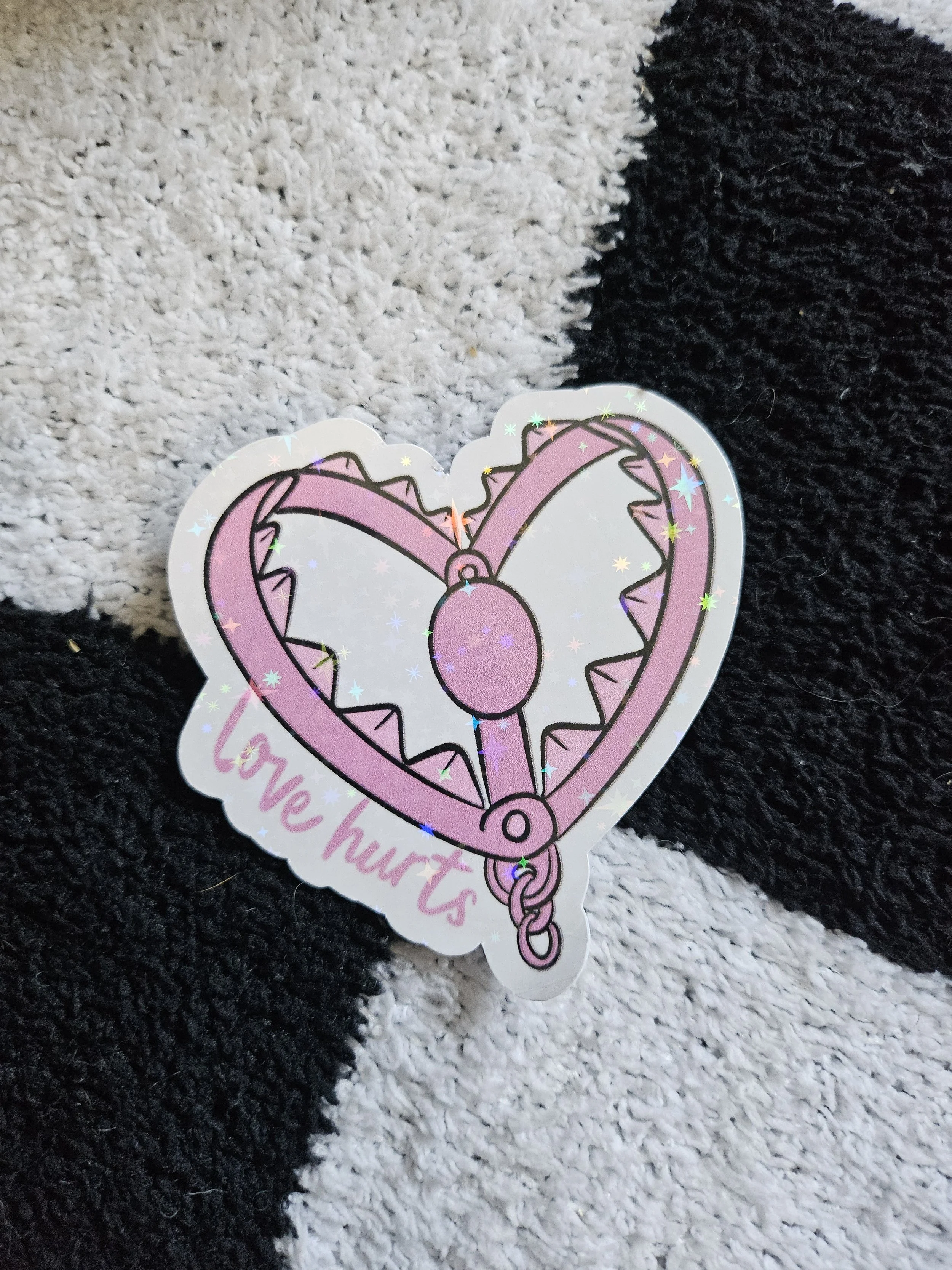 Love Hurts Sticker