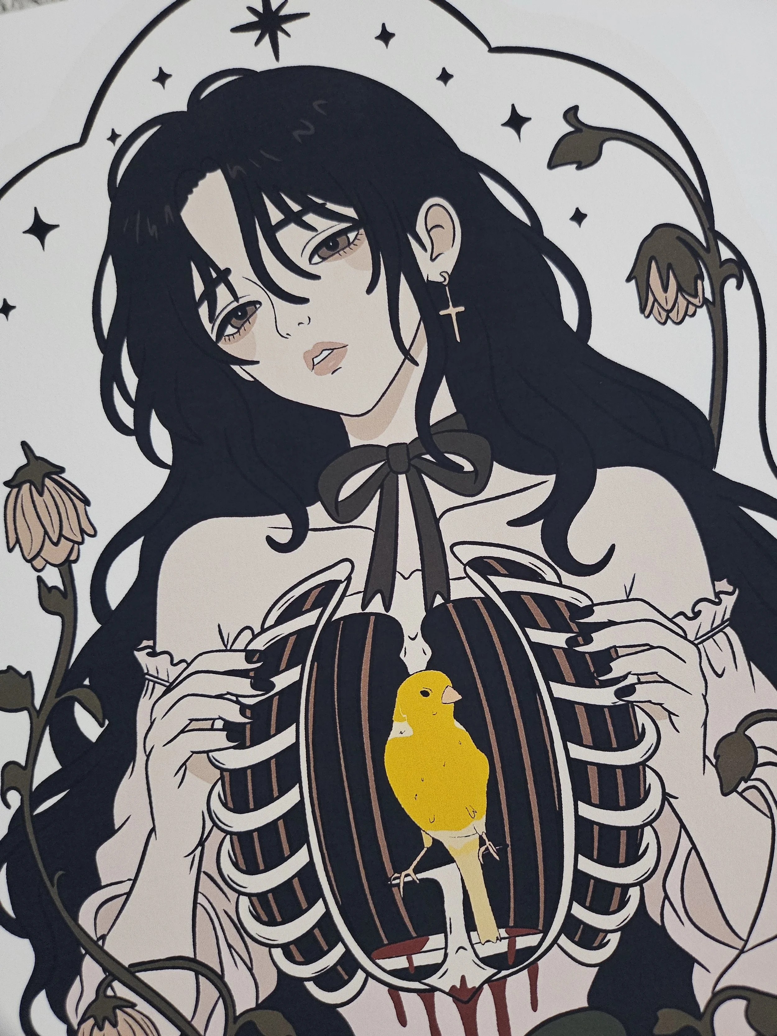 Yellow Bird Art Print