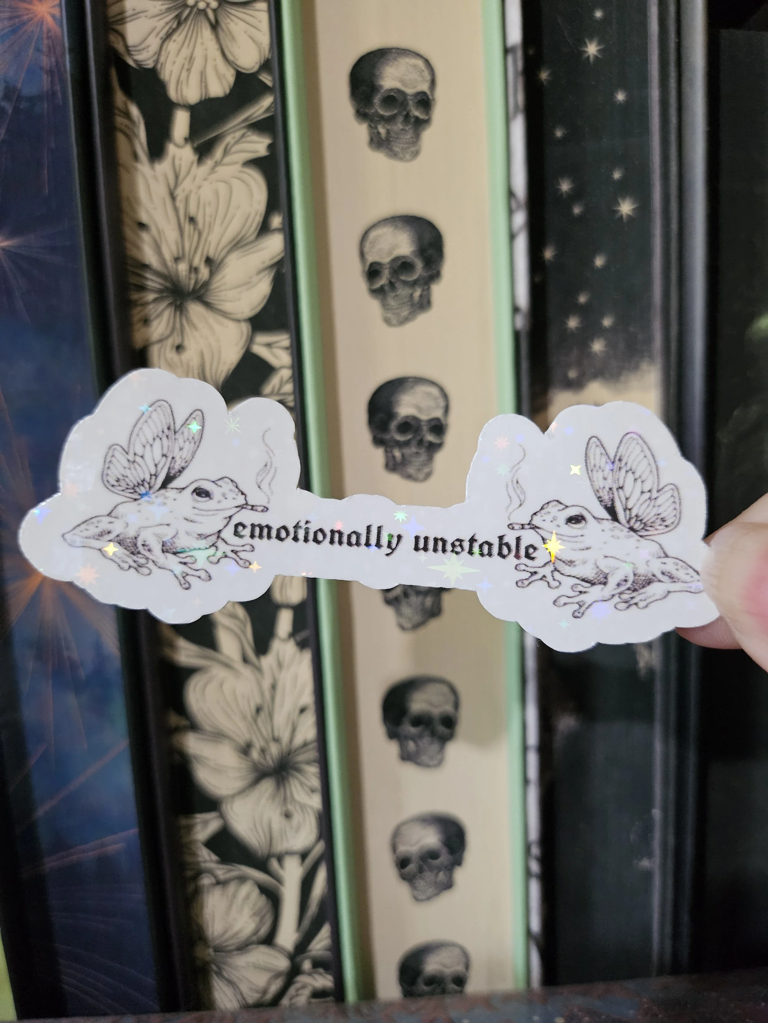 Mentally Unwell Sticker