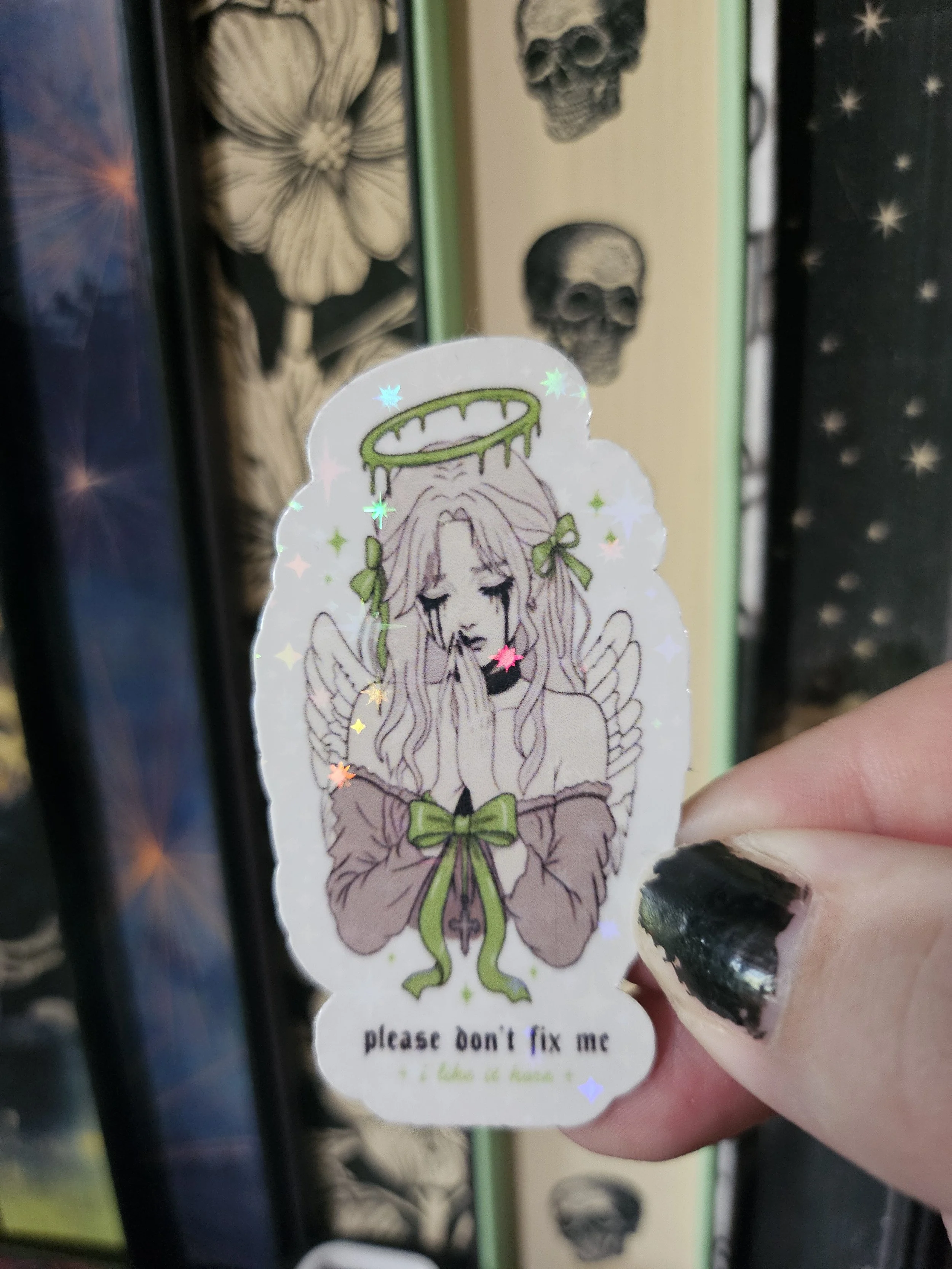 Don't Fix Me Sticker