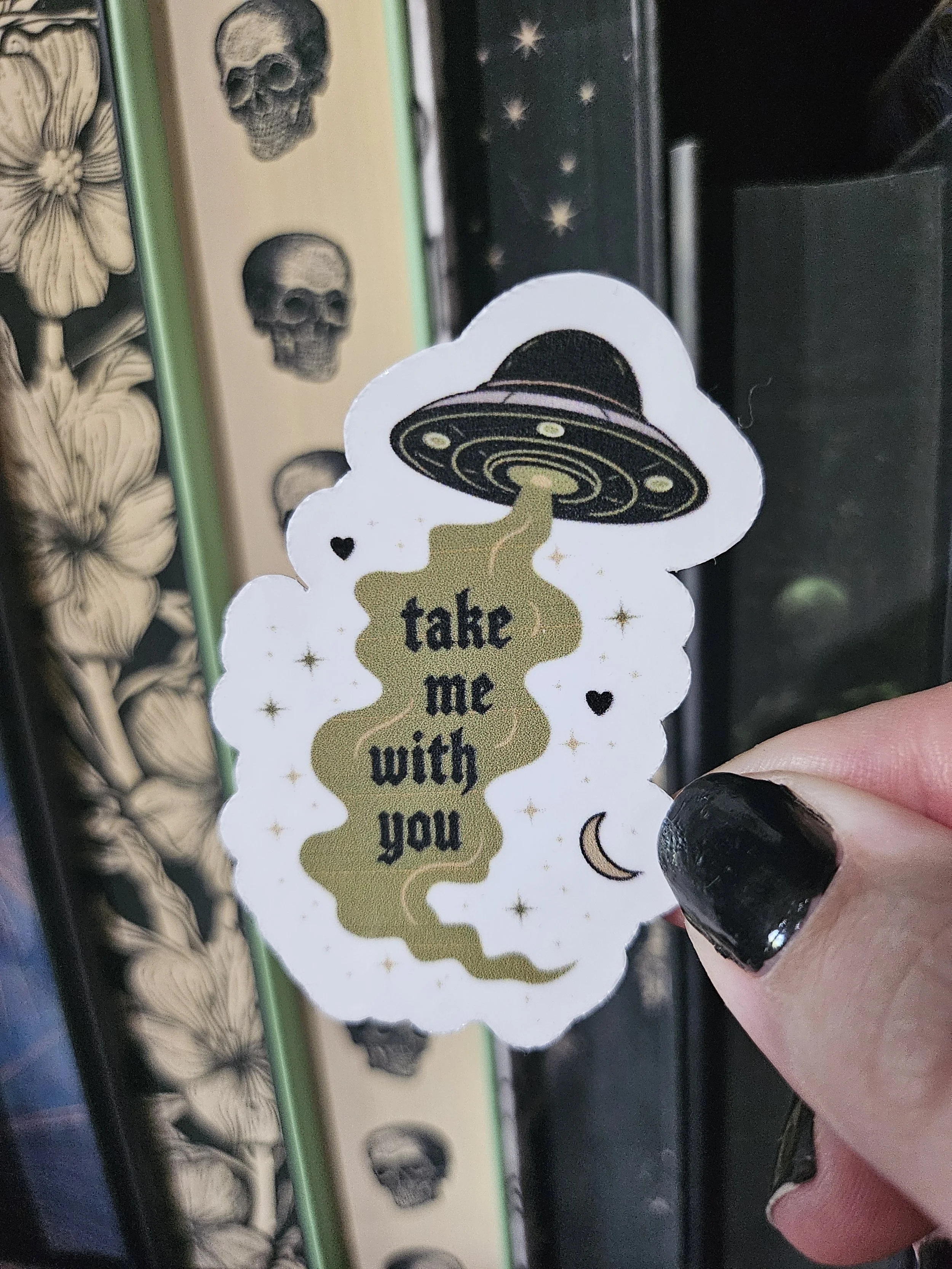 Take Me With You Sticker