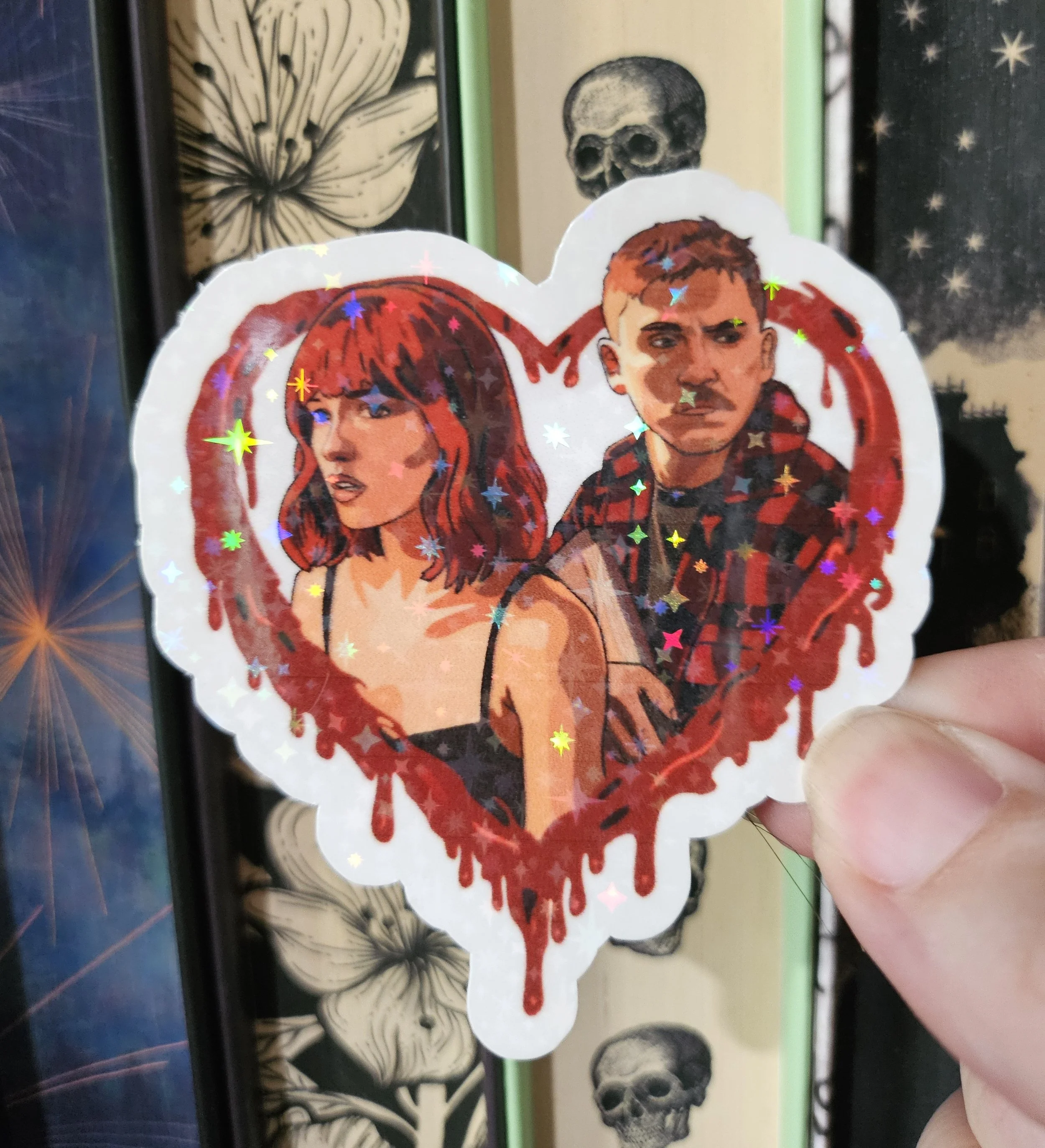 Strange Darling Heart Sticker