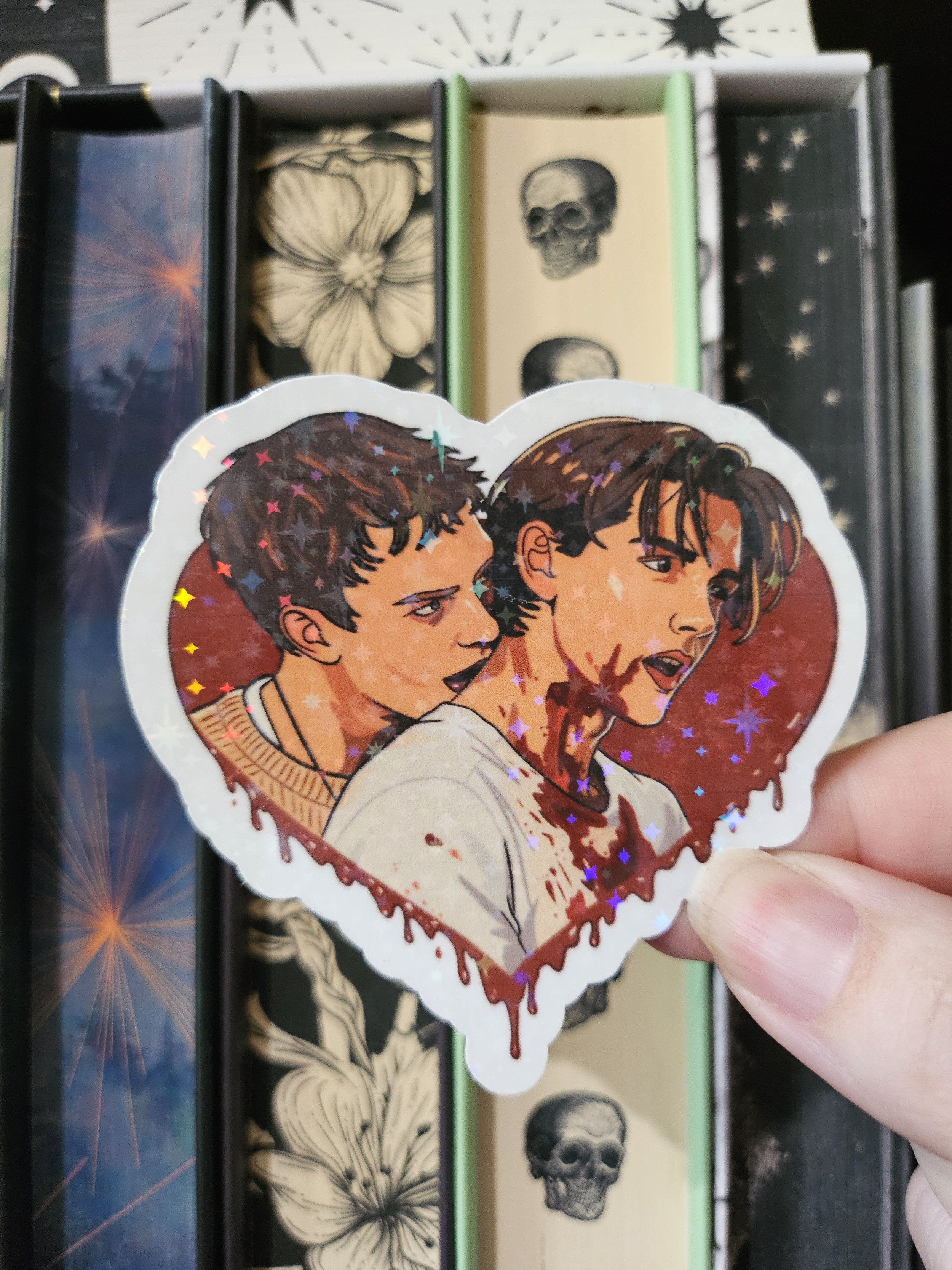Stu and Billy Love Sticker
