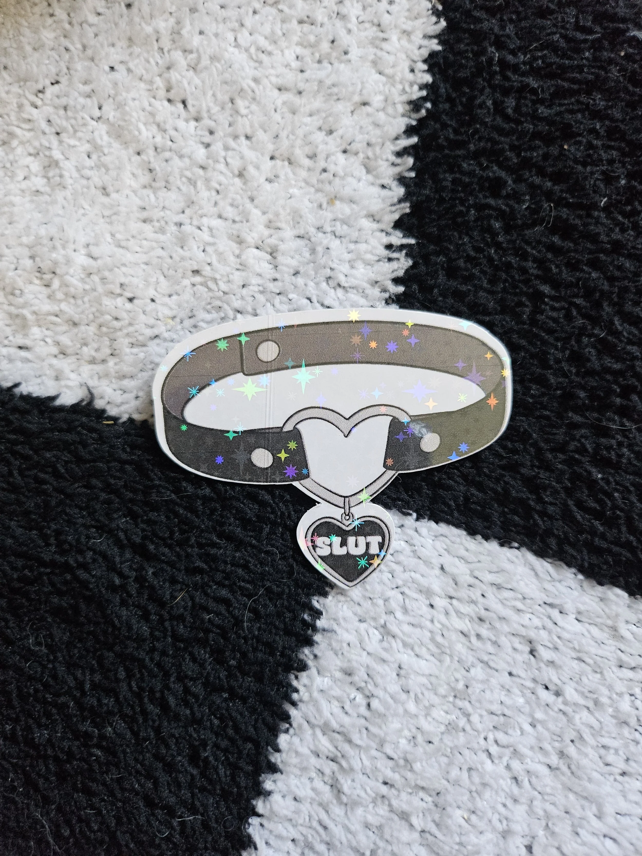 Slut Collar Sticker