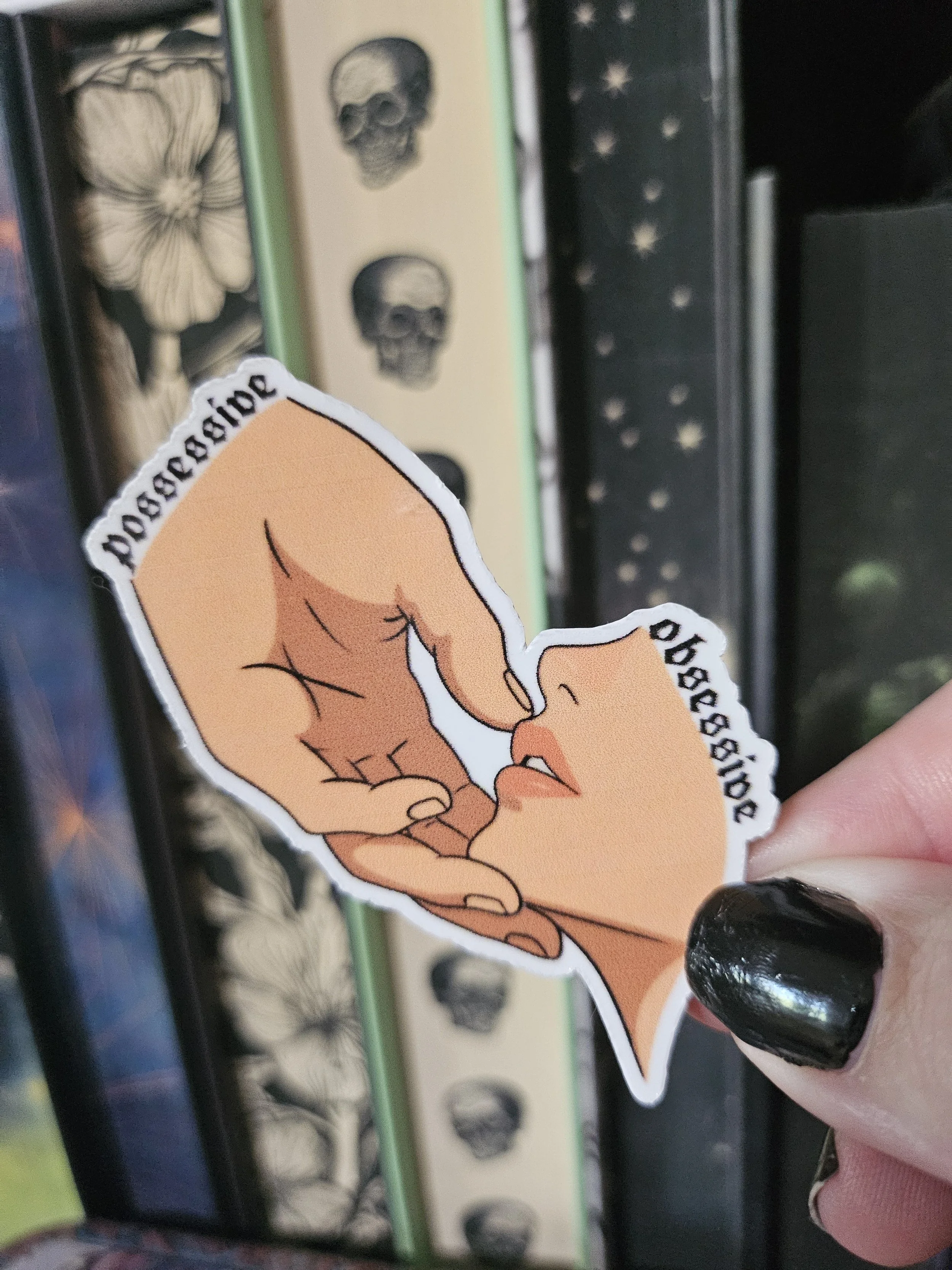 Obsessive/Possessive Sticker