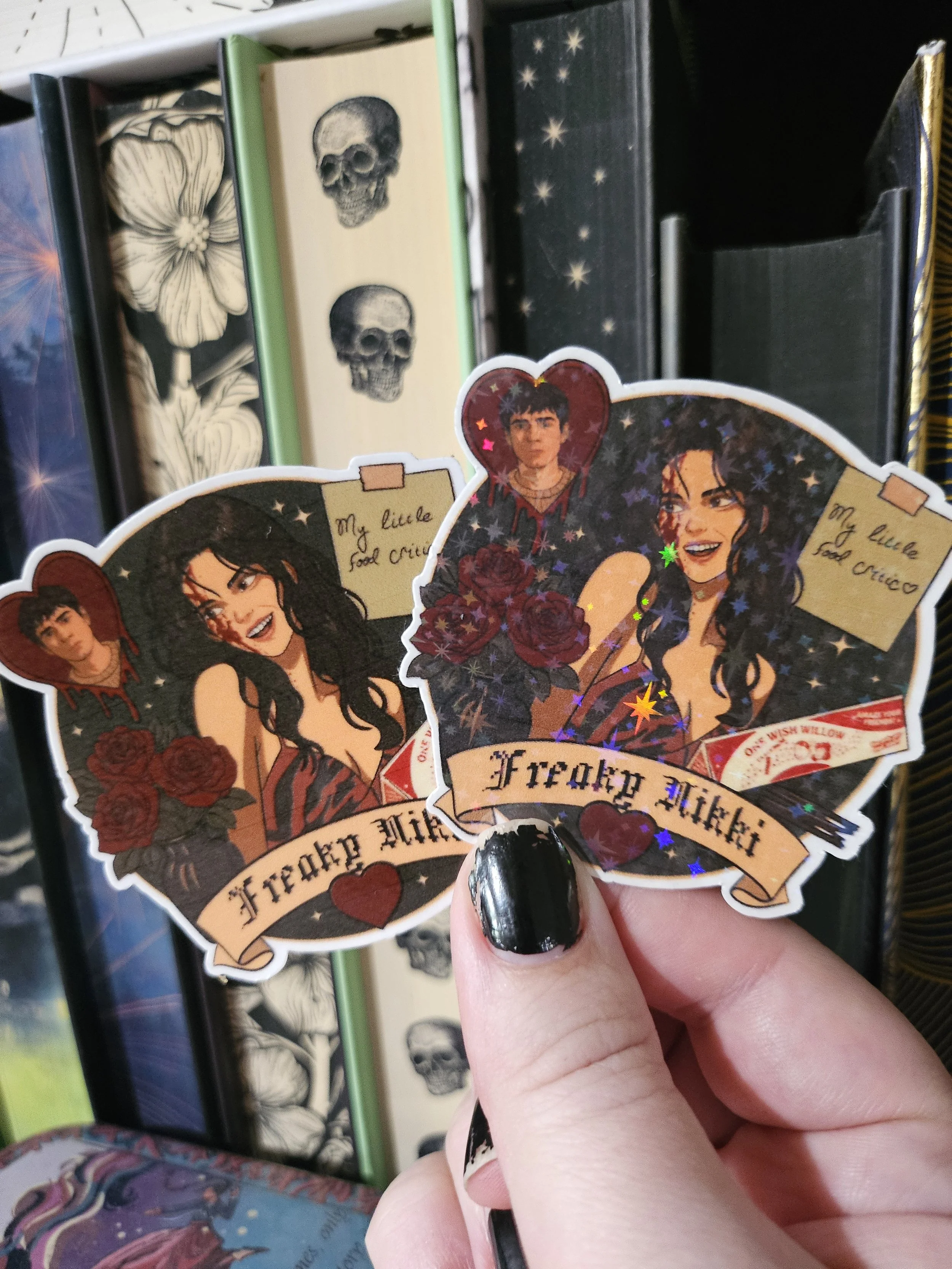 Obsession Freaky Nikki Sticker