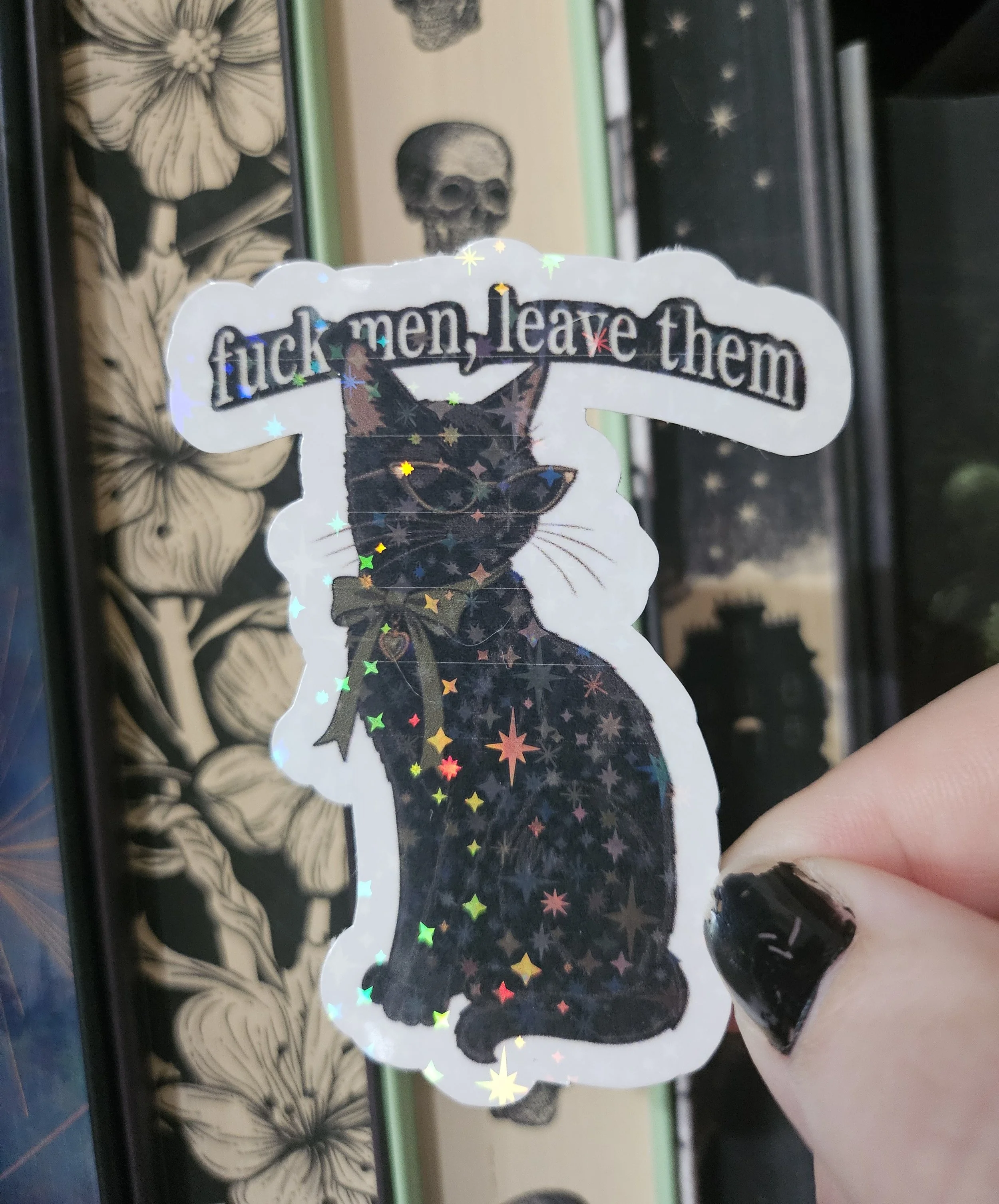 Fuck Men, Leave Them Sticker