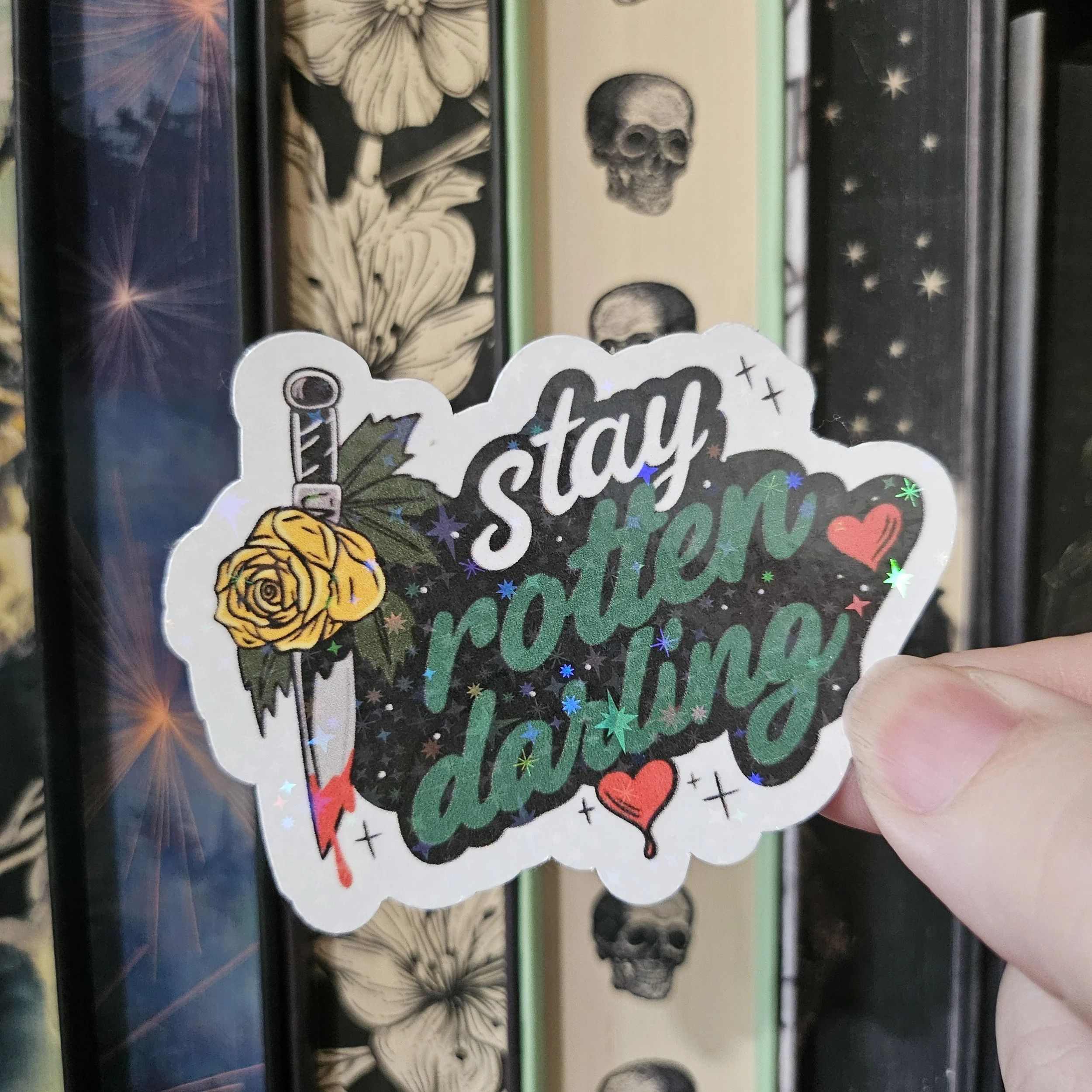 Stay Rotten Darling Sticker
