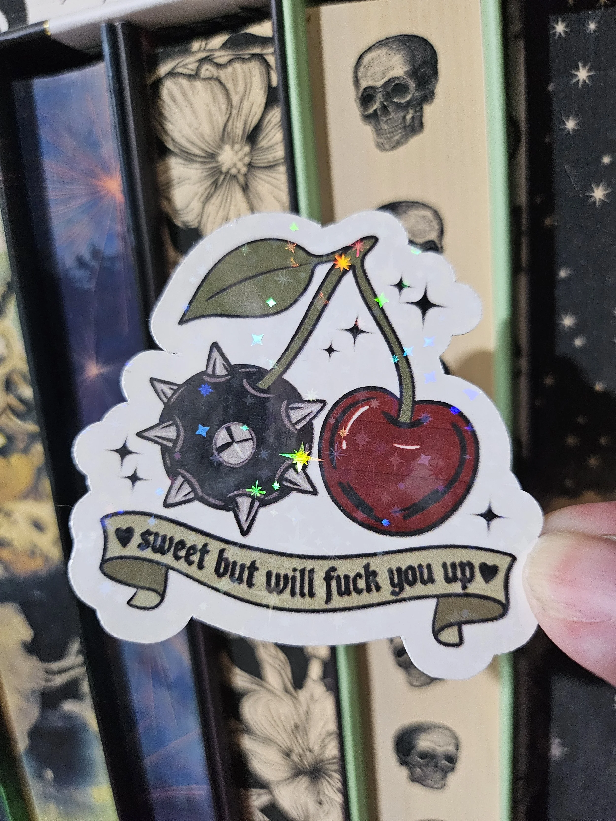 Sweet But Will Fuck You Up Sticker