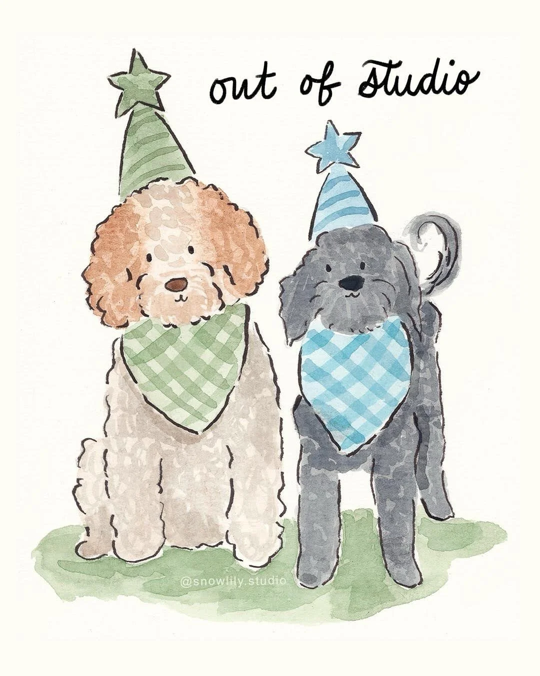 Out of studio for a vacation! 

Well, actually I&rsquo;ll be dog sitting for my parents while they are on their very real vacation in Hawaii 😂 

But I&rsquo;m looking forward to getting away from my computer (and seo 😵&zwj;💫) to just relax for a l