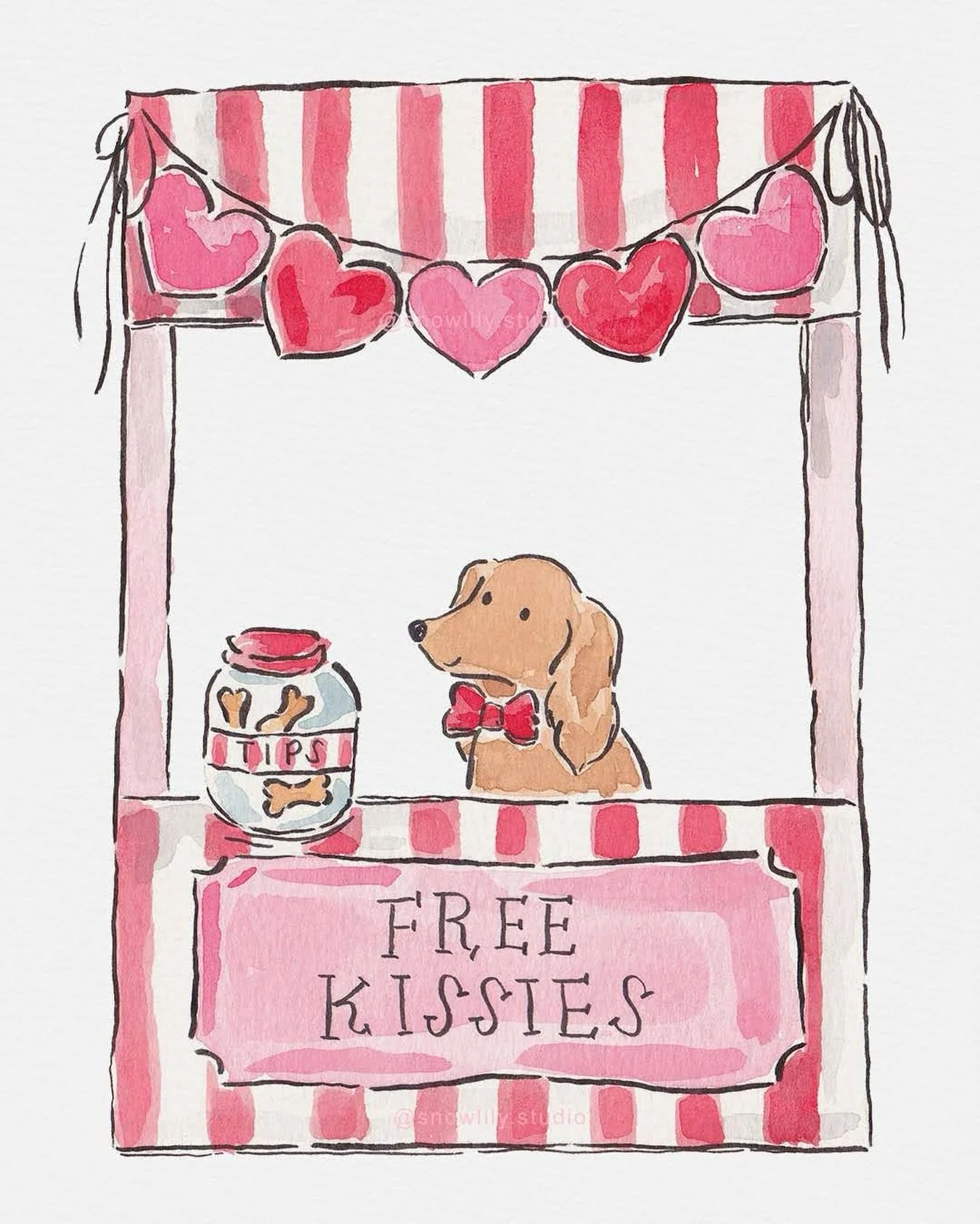 Smooch from a pooch 🐶💕

I&rsquo;m off to a great start adding new artwork to my shop this year, and I&rsquo;m so excited to paint lots more animals in the coming months!

If you missed my last post, I will be donating a portion of the profits from 