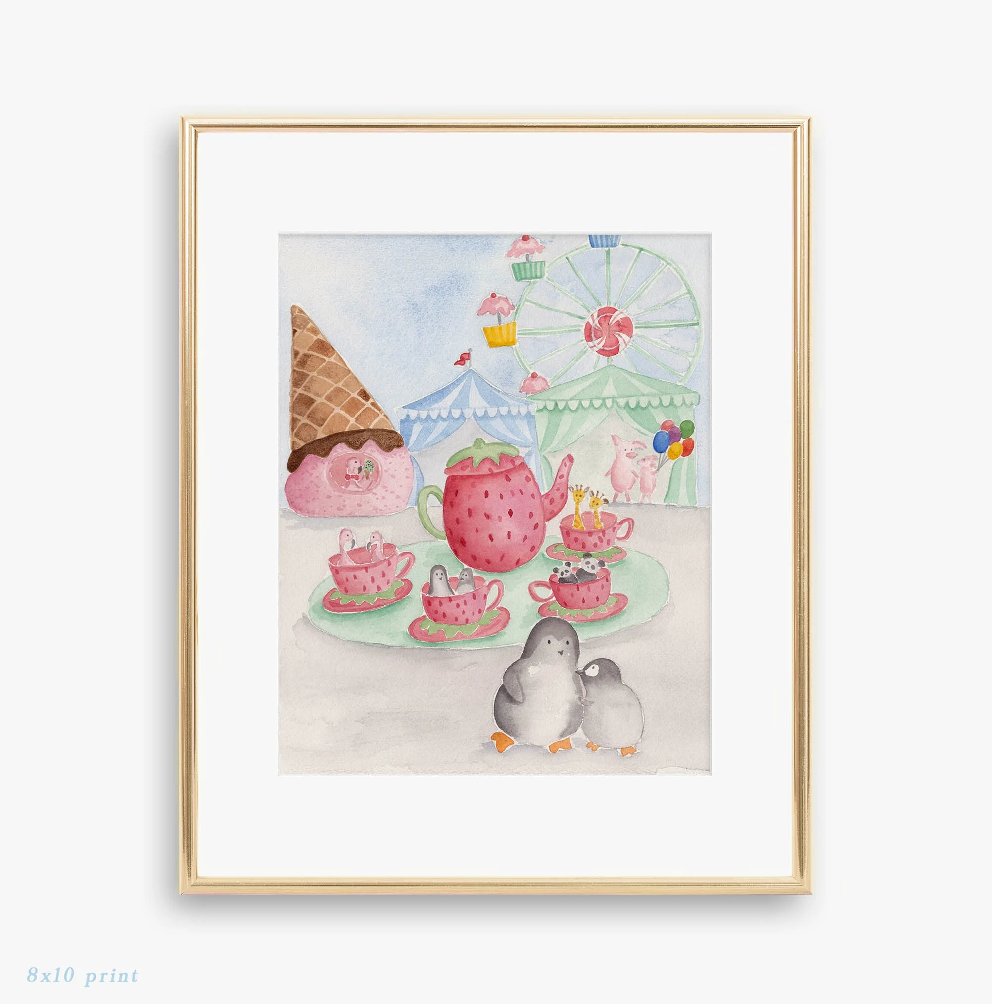 Mother's Day at the Fair Print