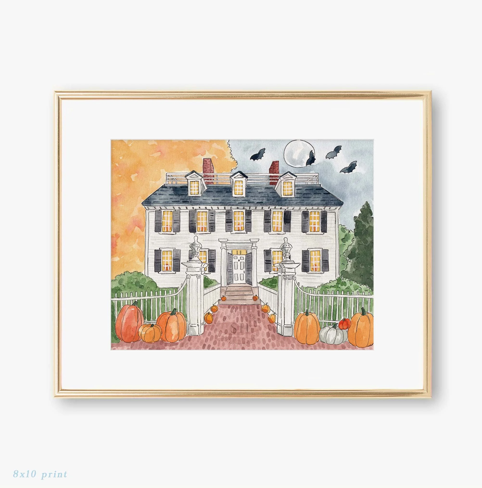 Salem Ropes Mansion Print