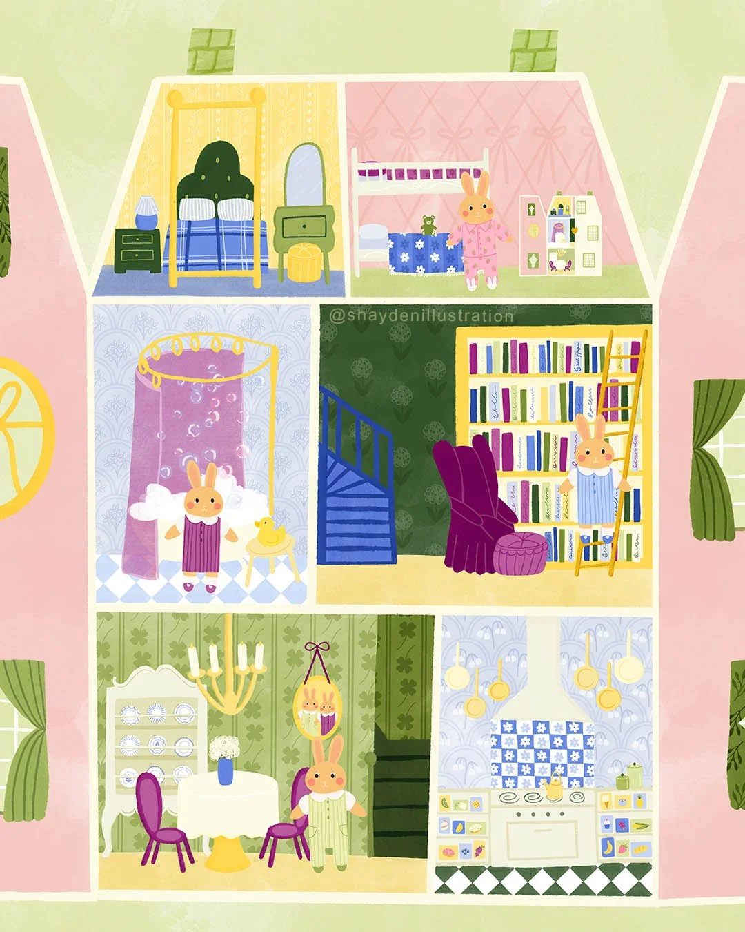 Bunny Dollhouse