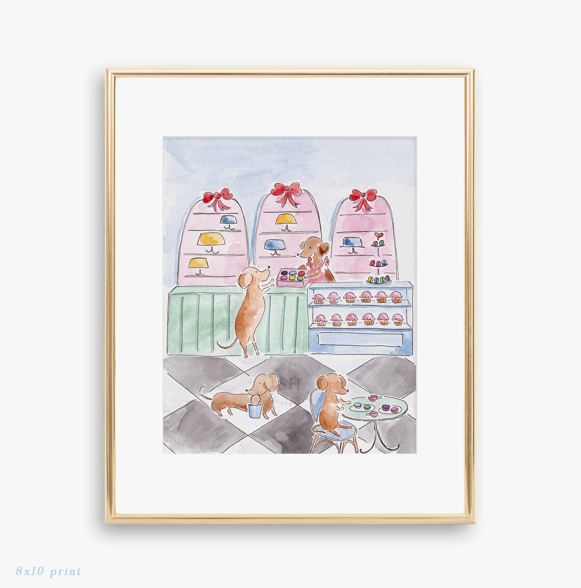 Dog Bakery Print